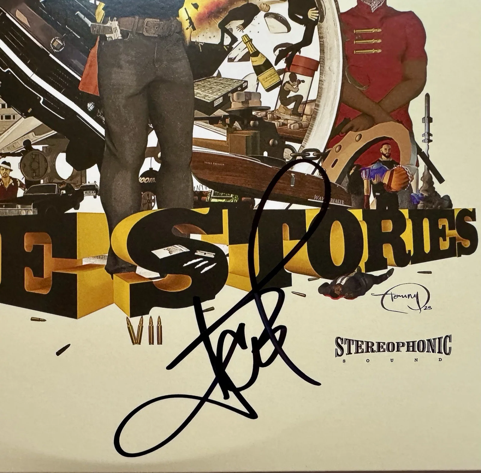 ICE-T HAND SIGNED AUTOGRAPHED "THE LEGEND OF ICE-T" VINYL ALBUM LP +JSA COA.., изображение 3