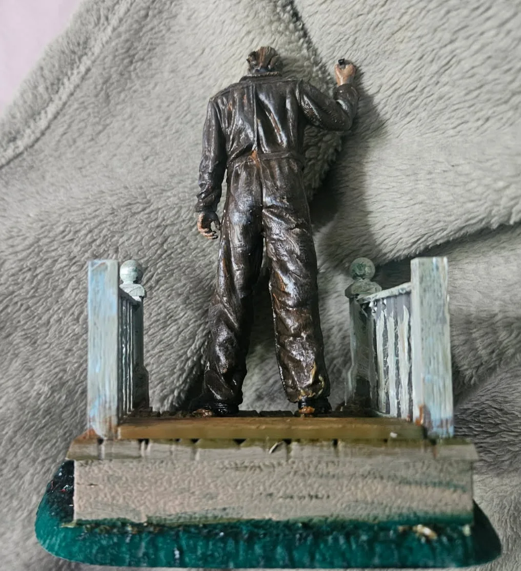 Lew Temple — Walking Dead Friday 13, Halloween Lew Temple autographed Statue, image 5