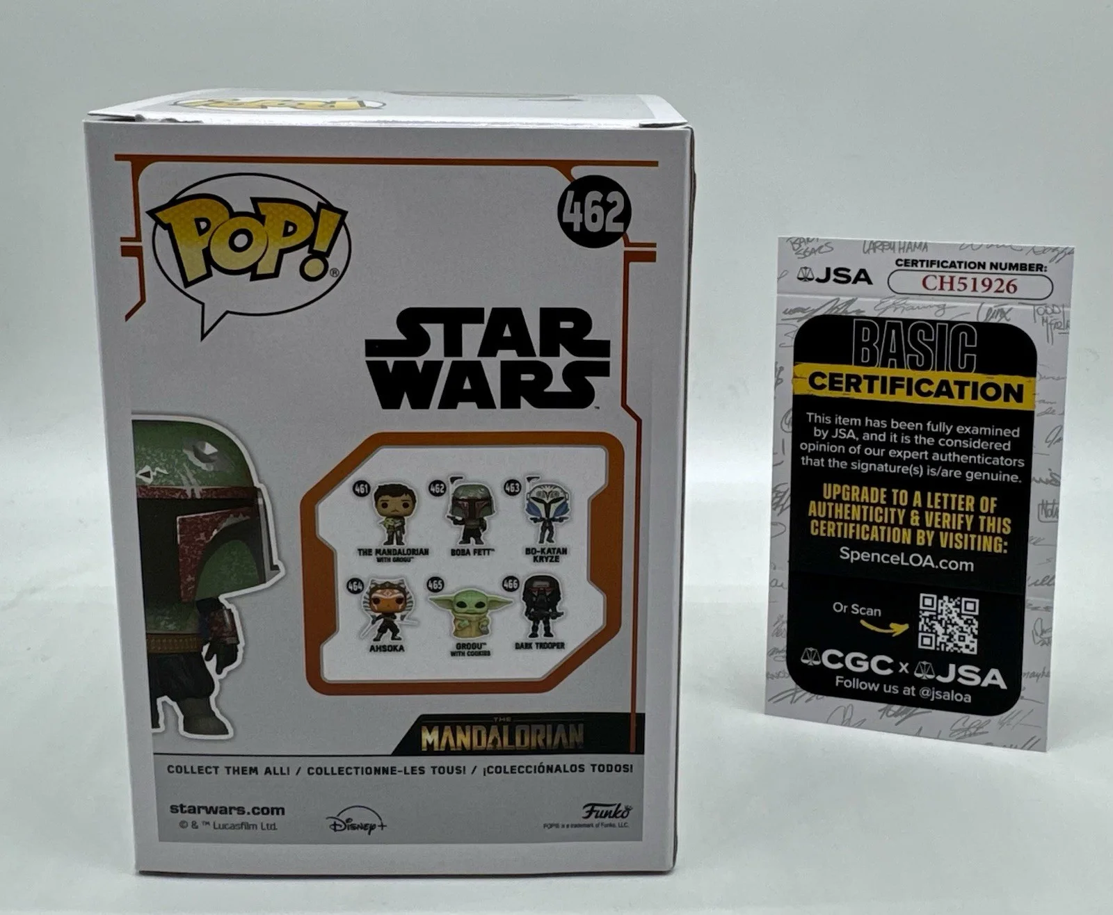 TEMUERA MORRISON — TEMUERA MORRISON SIGNED AUTOGRAPH BOBA FETT STAR WARS FUNKO POP WITH JSA COA.., изображение 4