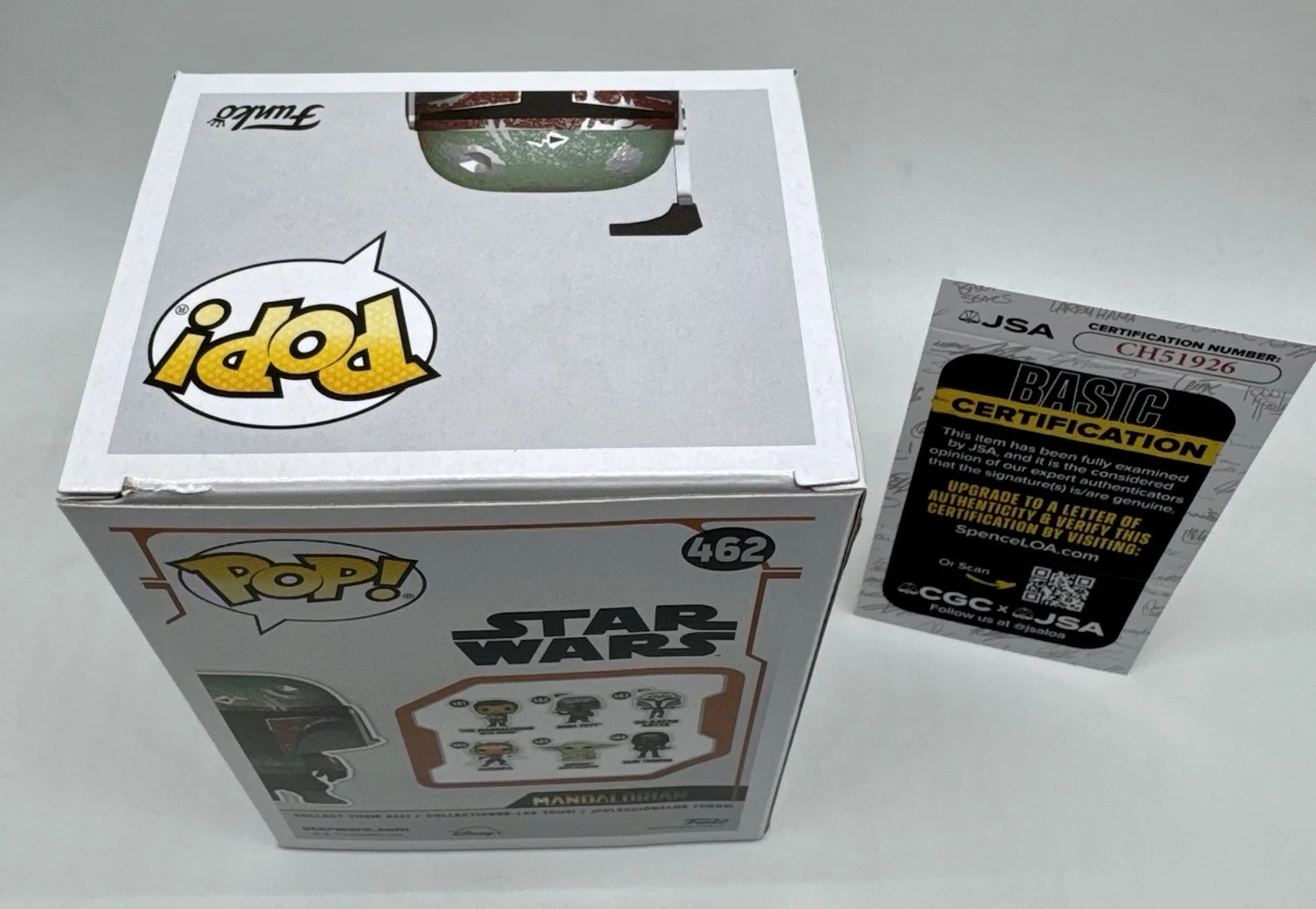 TEMUERA MORRISON — TEMUERA MORRISON SIGNED AUTOGRAPH BOBA FETT STAR WARS FUNKO POP WITH JSA COA.., изображение 5