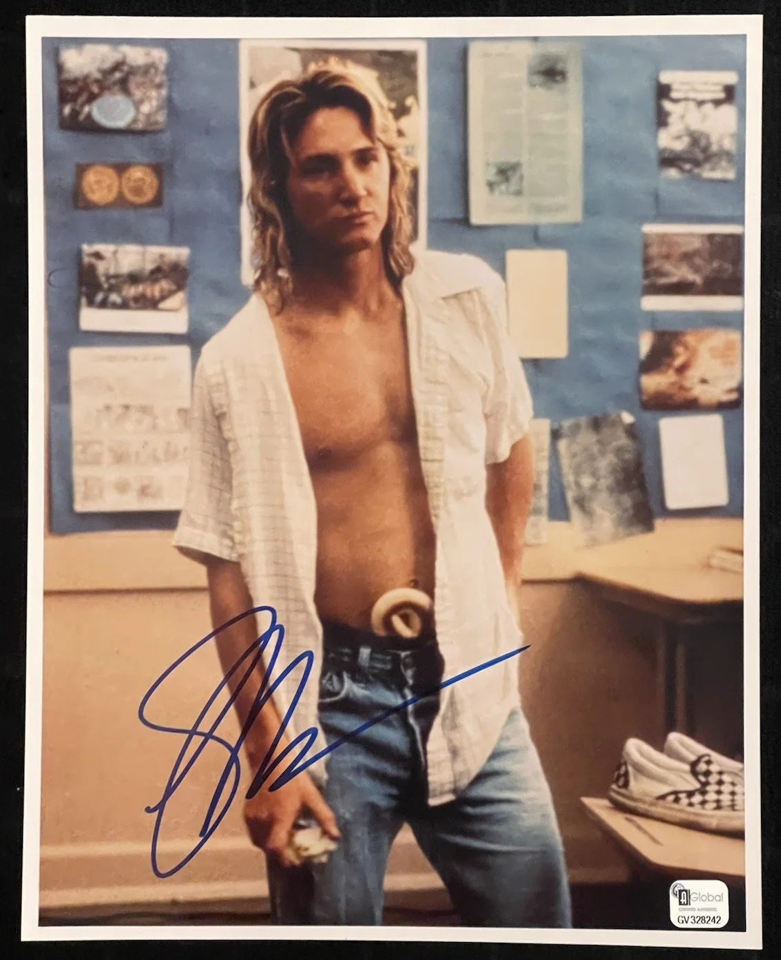 Sean Penn — Sean Penn Signed Autograph 8x10 Photo - Fast Times at Ridgemont High Global Coa