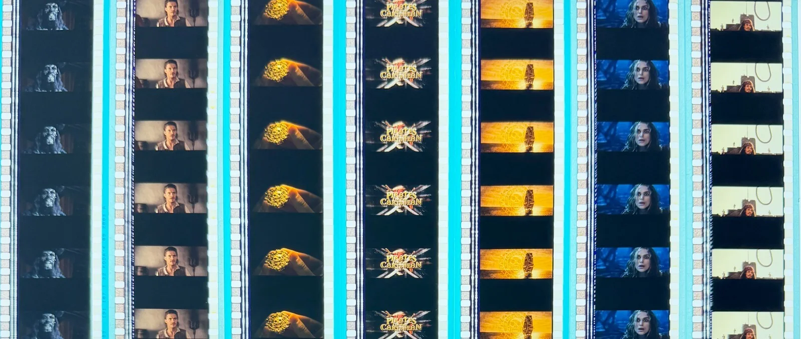 Pirates Of The Caribbean The Curse Of The Black Pearl 35mm Unmounted Film Cells, изображение 3