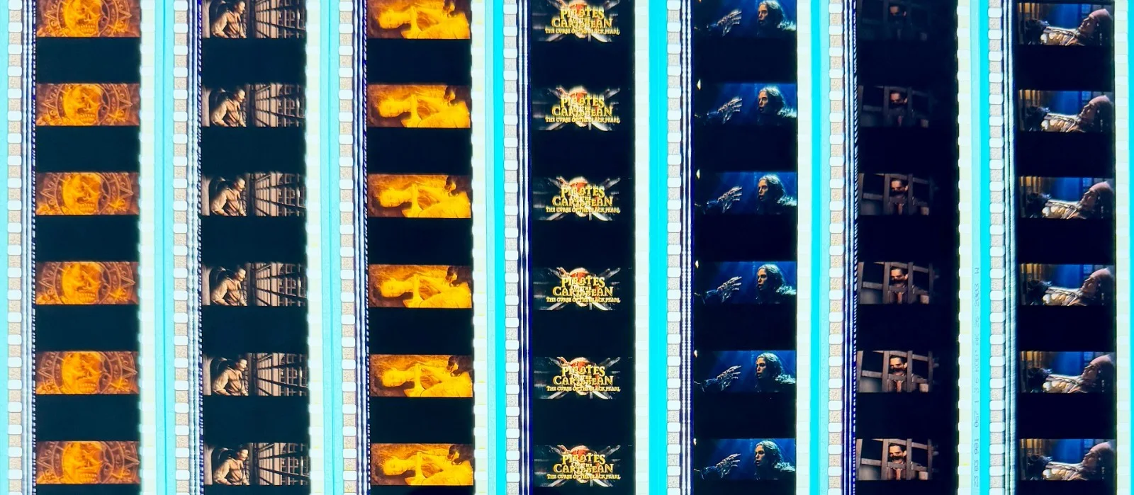 Pirates Of The Caribbean The Curse Of The Black Pearl 35mm Unmounted Film Cells, изображение 5