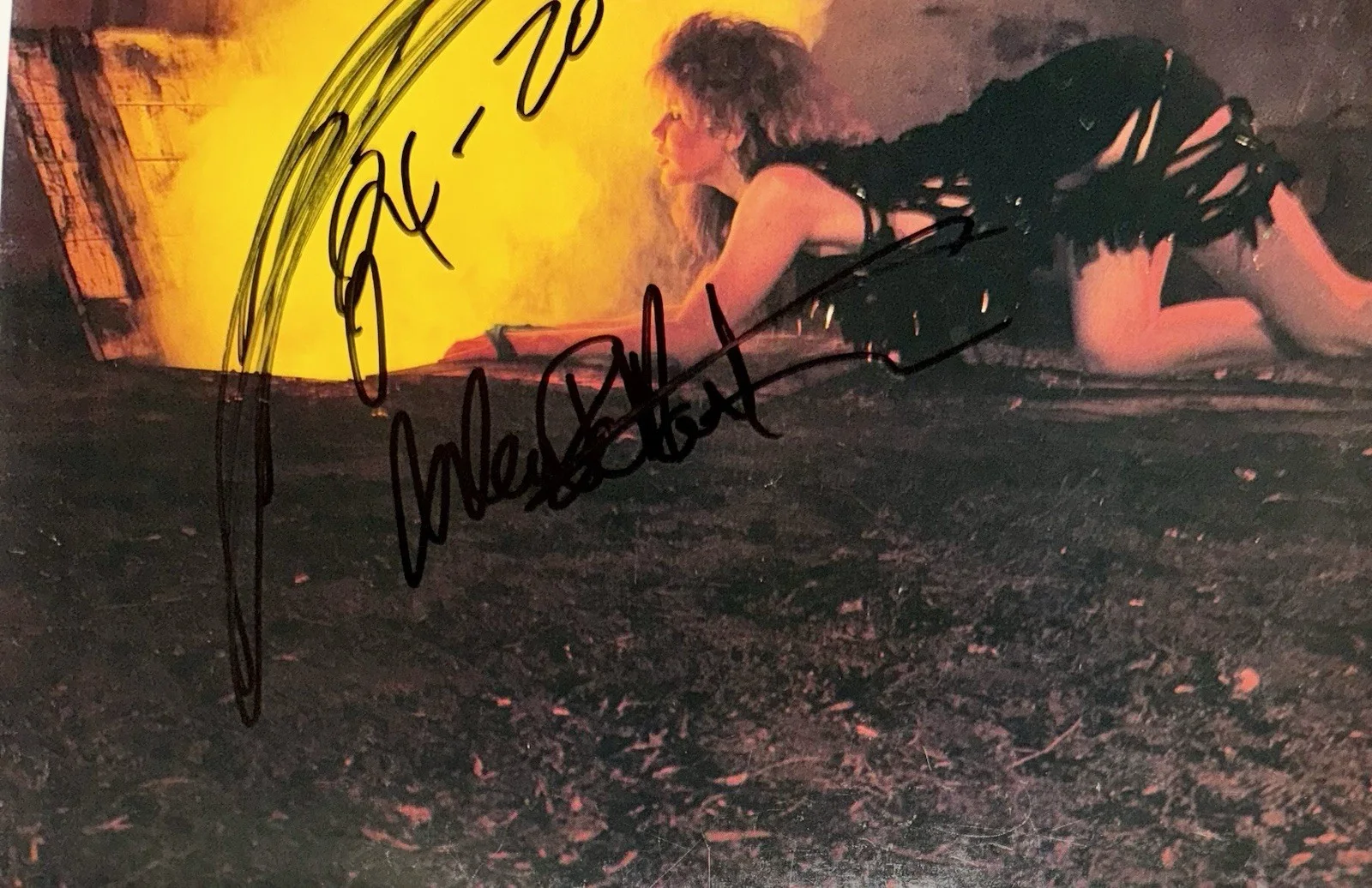 STEPHEN PEARCY & WARREN DIMARTINI RATT SIGNED AUTOGRAPH VINYL ALBUM +JSA COA., image 3