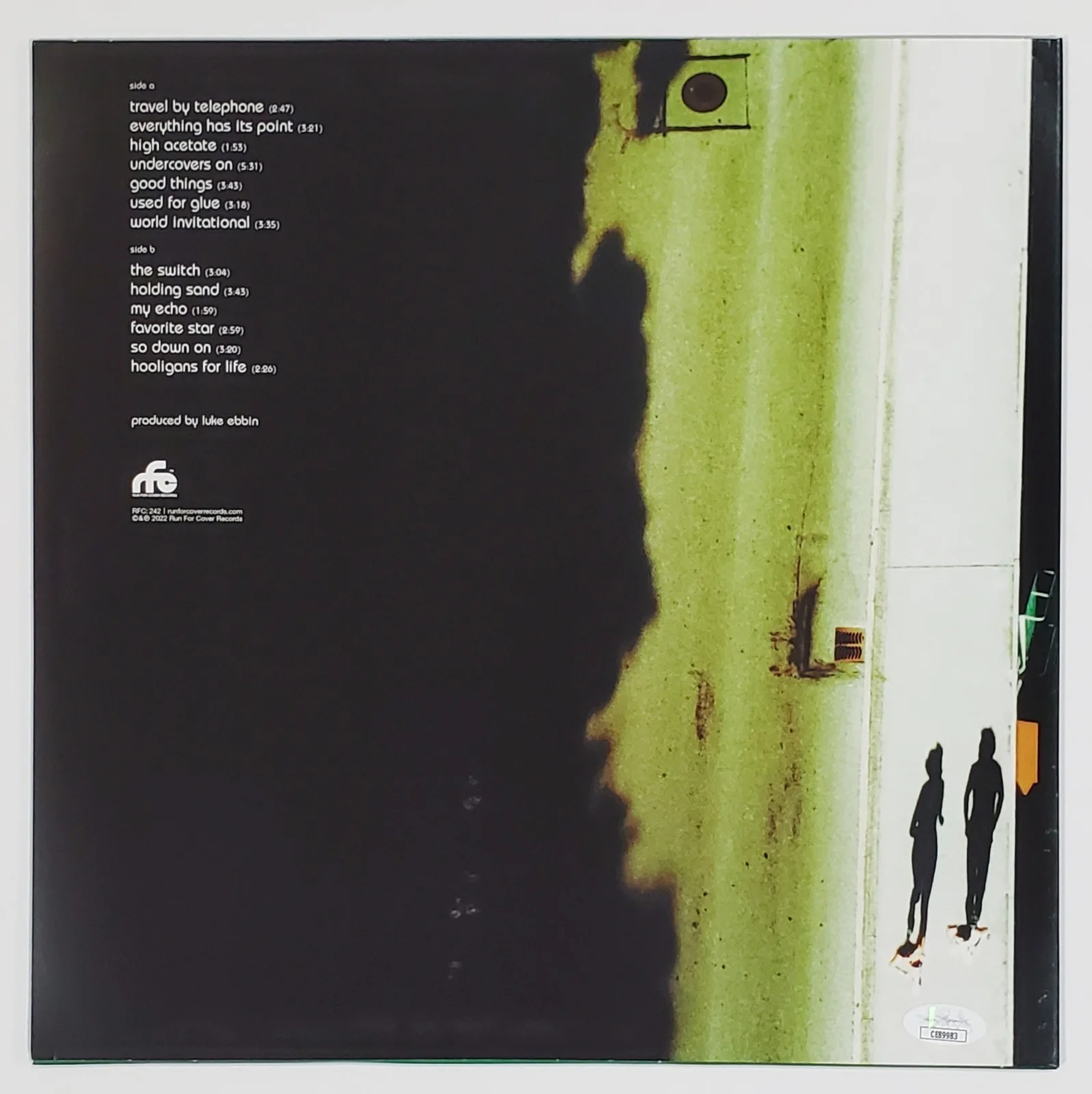 RIVAL SCHOOLS BAND SIGNED UNITED BY FATE LP VINYL RECORD ALBUM W/JSA CERT, image 2