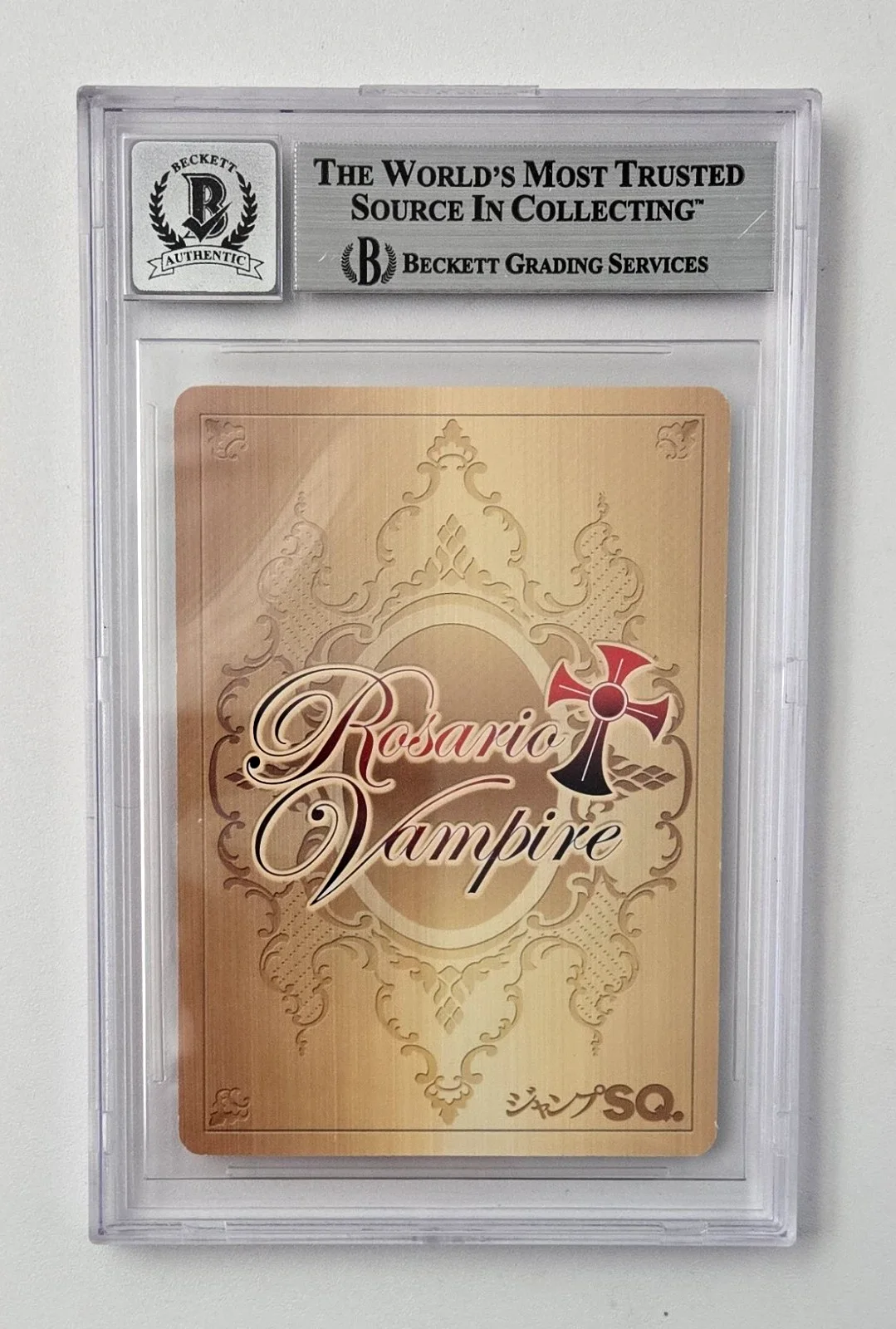 Brina Palencia — Rosario Vampire Signed Card Brina Palencia Kurumu Kurono Slab Beckett 10 Auto 24, изображение 2
