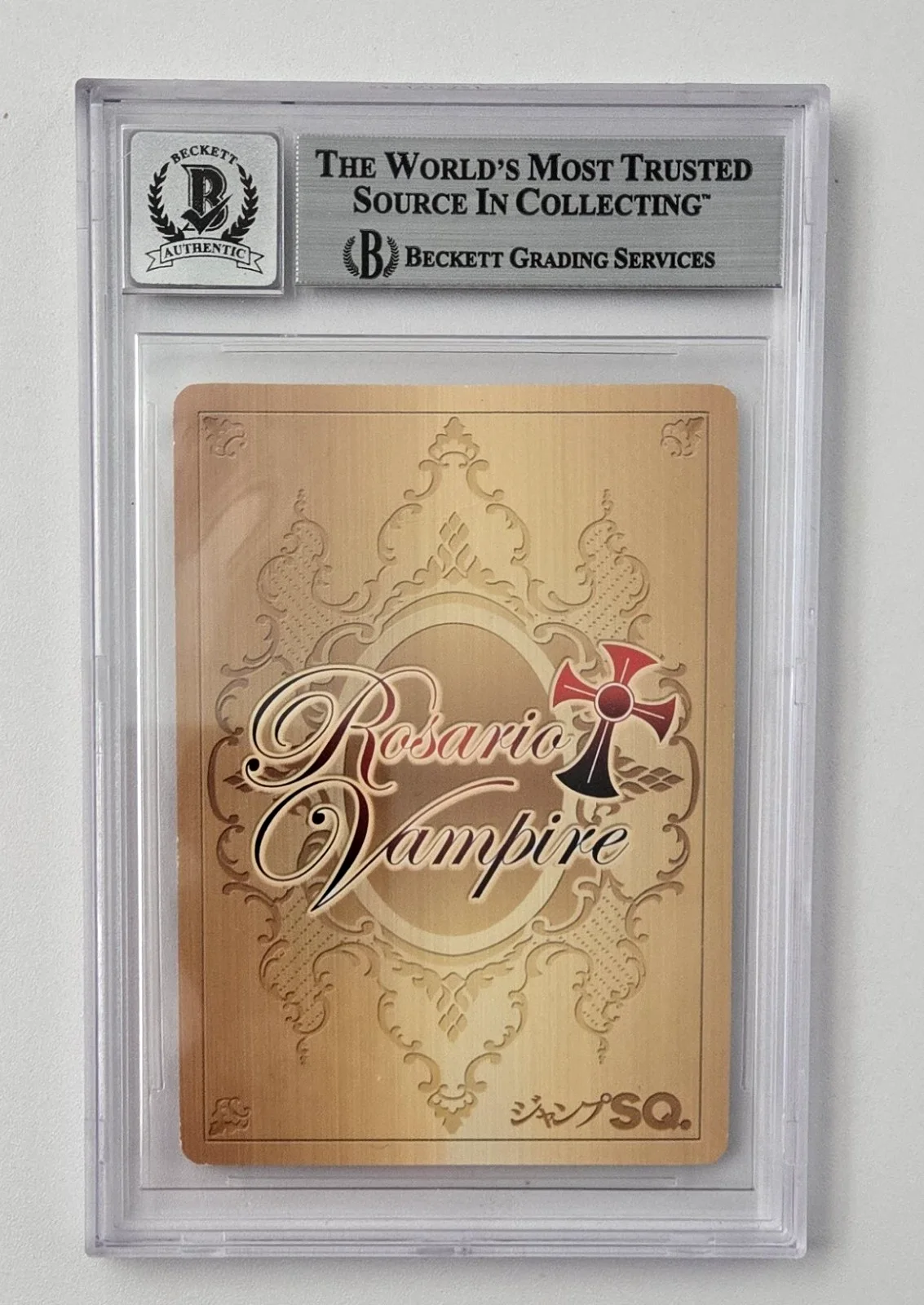 Brina Palencia — Rosario Vampire Signed Card Brina Palencia Kurumu Kurono Slab Beckett 10 Auto 22, изображение 2