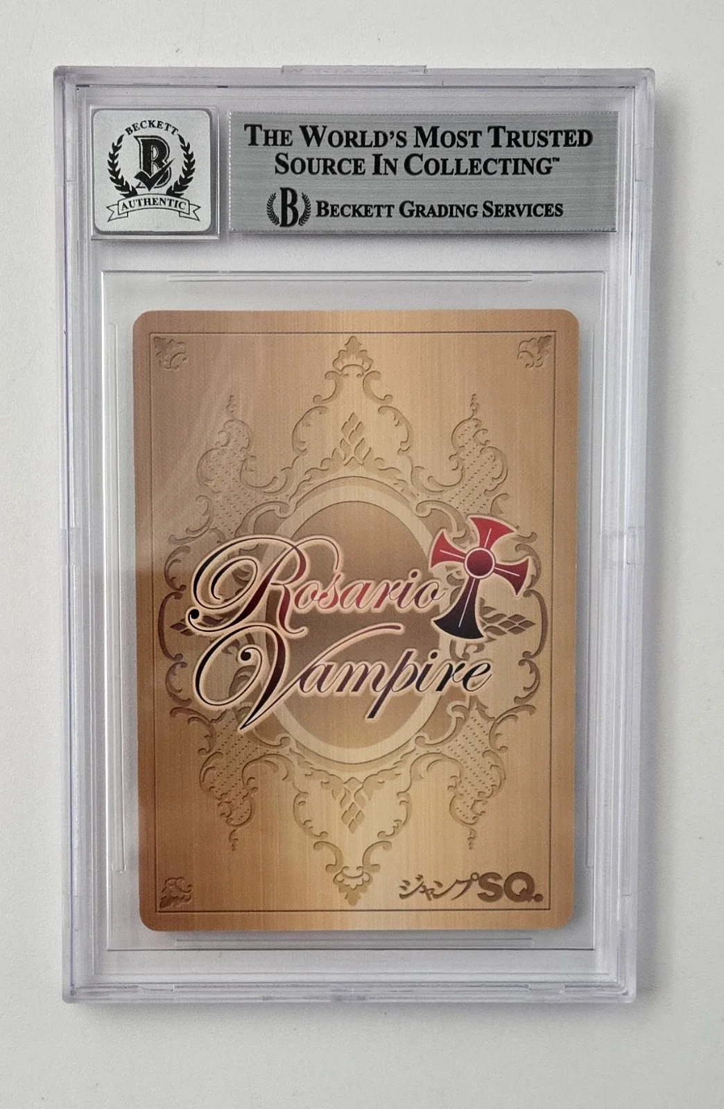 Brina Palencia — Rosario Vampire Signed Card Brina Palencia Kurumu Kurono Slab Beckett 10 Auto 23, изображение 2