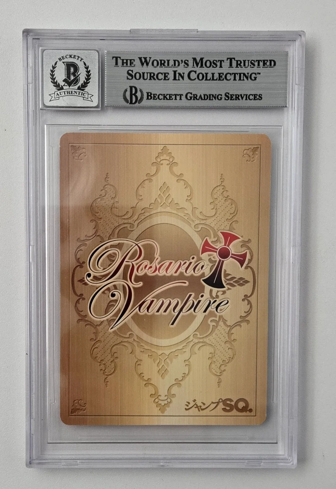 Colleen Clinkenbeard — Rosario + Vampire Signed Card Colleen Clinkenbeard Moka Slab Beckett 10 Auto 66, изображение 2