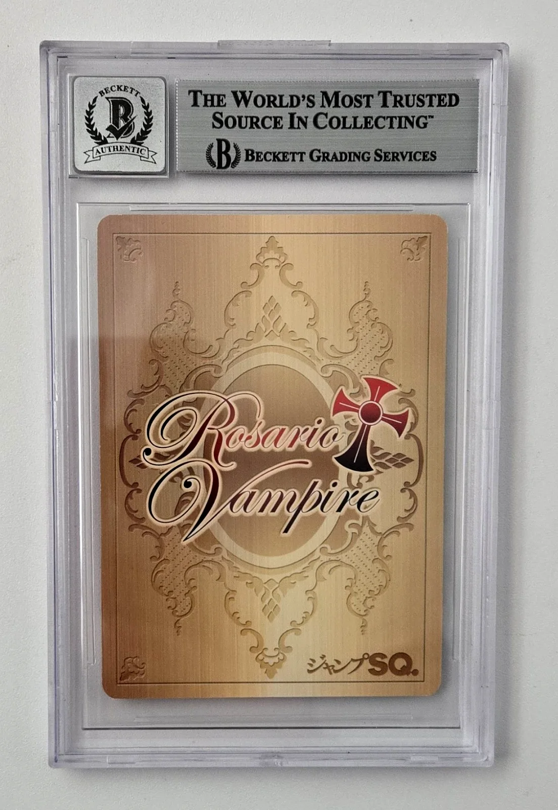 Colleen Clinkenbeard — Rosario + Vampire Signed Card Colleen Clinkenbeard Moka Slab Beckett 10 Auto 64, изображение 2
