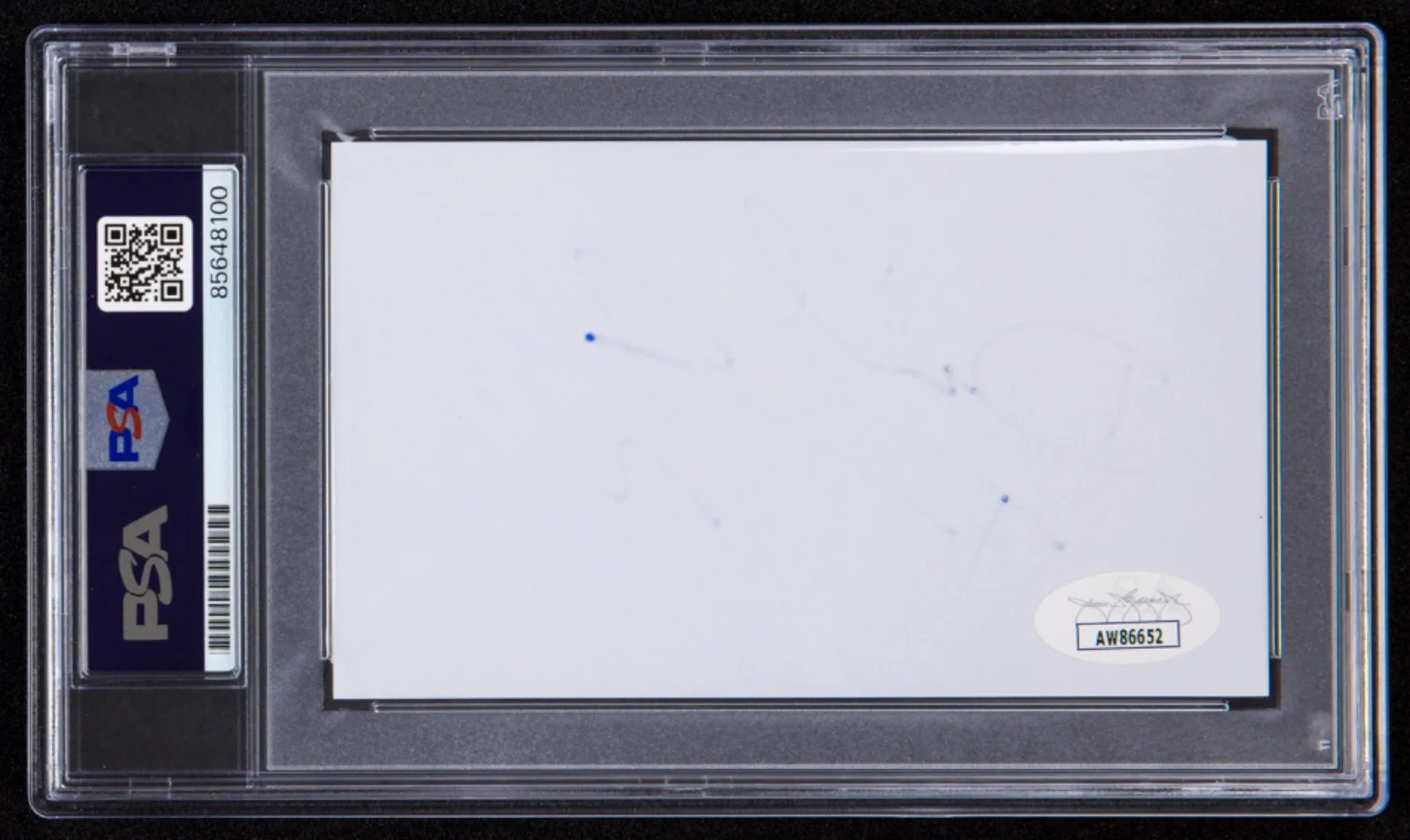 David Tennant — David Tennant Signed Index Card (PSA GEM MT 10 & JSA) Doctor Who Harry Potter, image 2