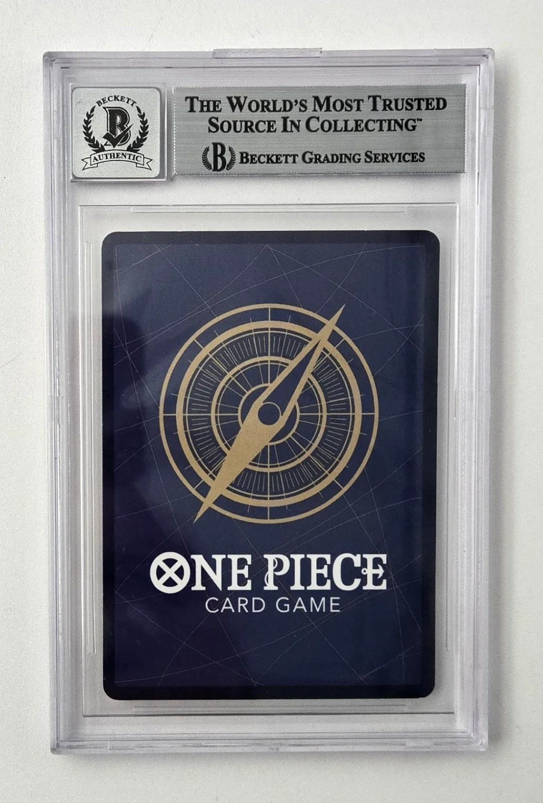 Colleen Clinkenbeard — Colleen Clinkenbeard Signed Card Monkey Luffy One Piece Slab Beckett 10 Auto 33, изображение 2