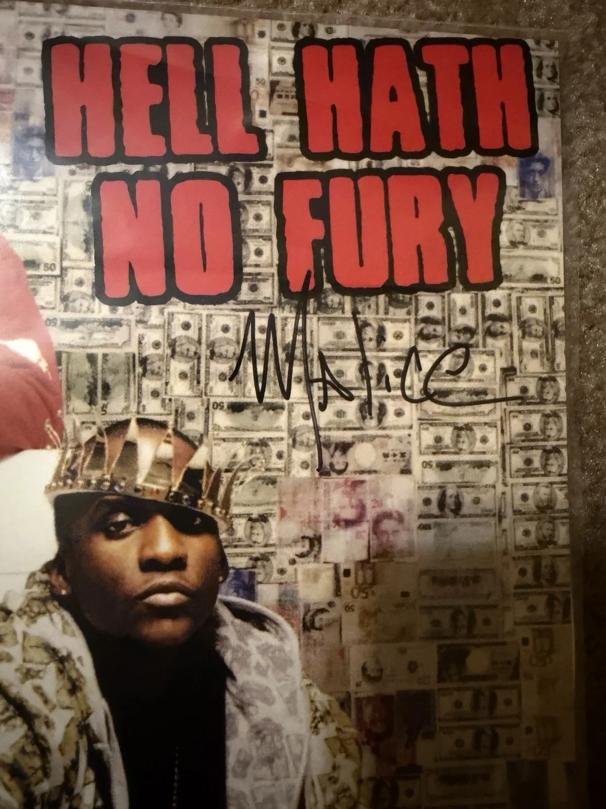 JSA Authenticated Clipse Autographed Hell Hath No Fury Vinyl, image 5