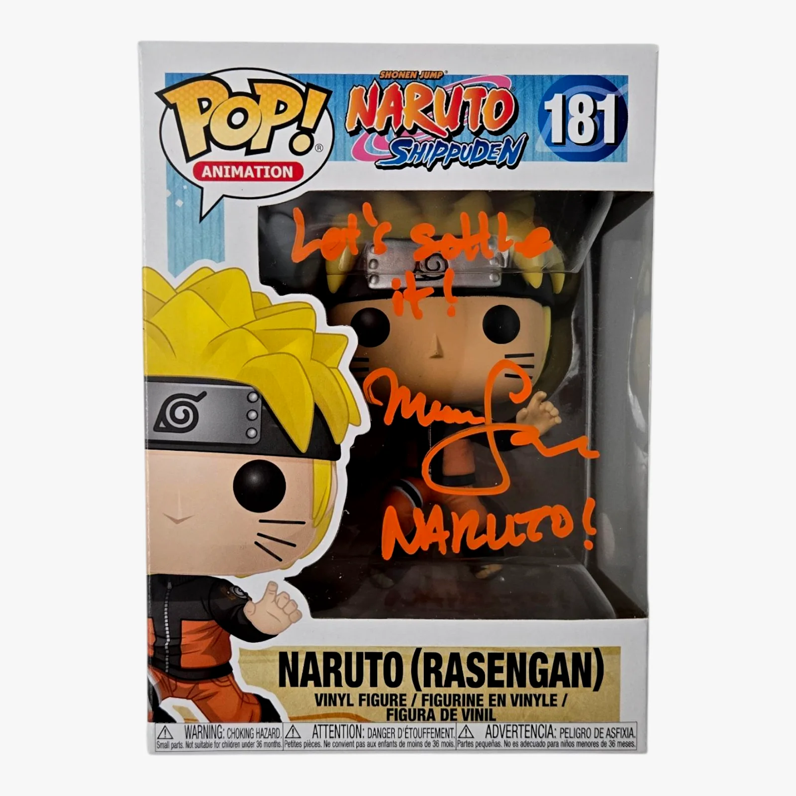 Maile Flanagan — Naruto Signed Funko Pop Maile Flanigan Anime Autograph Boruto Rasengan JSA COA 2