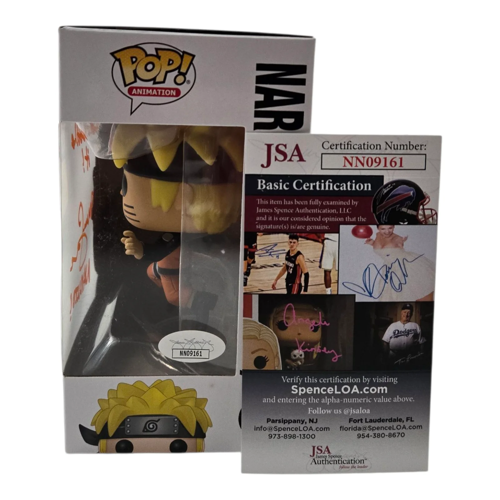 Maile Flanagan — Naruto Signed Funko Pop Maile Flanigan Anime Autograph Boruto Rasengan JSA COA 2, изображение 2
