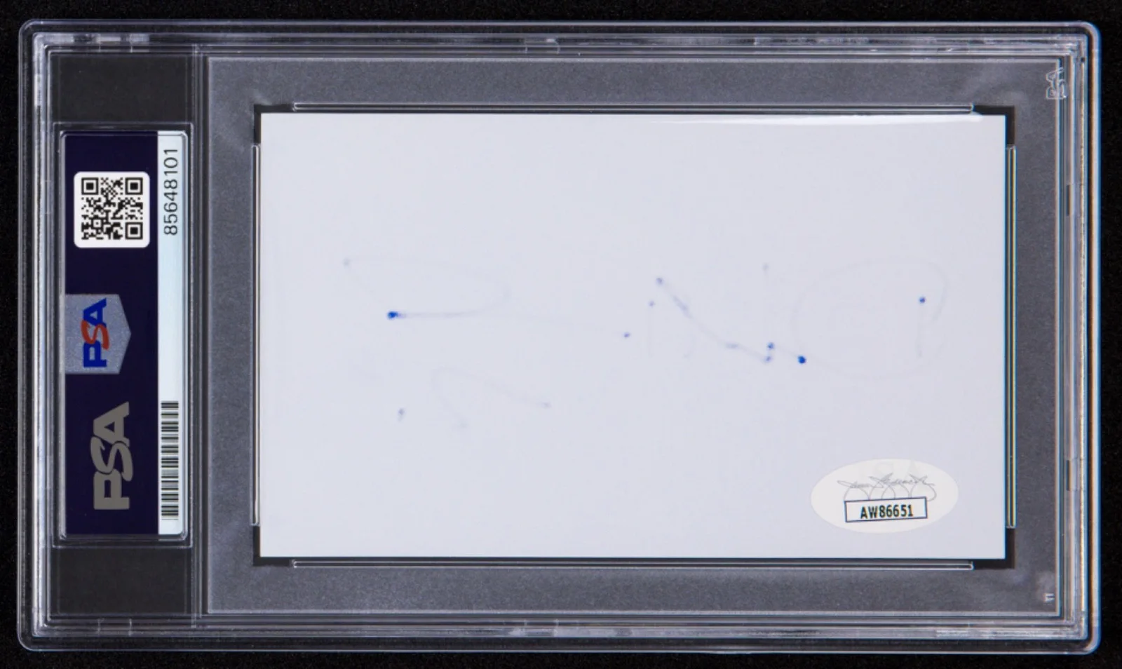 David Tennant — David Tennant Signed Index Card (PSA GEM MT 10 & JSA) Doctor Who Harry Potter, изображение 2