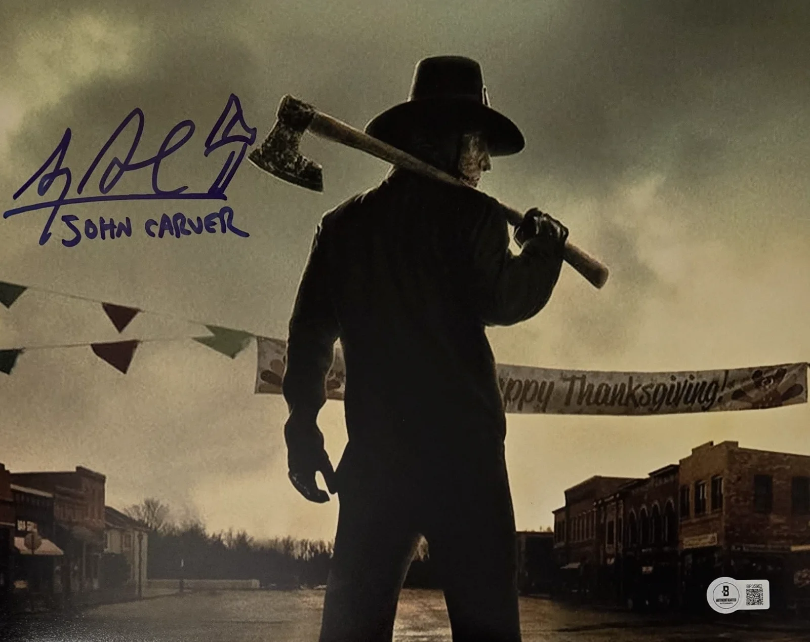 Alex Armbruster — Alex Armbruster Signed Photo John Carver Thanksgiving Autograph Beckett COA 62