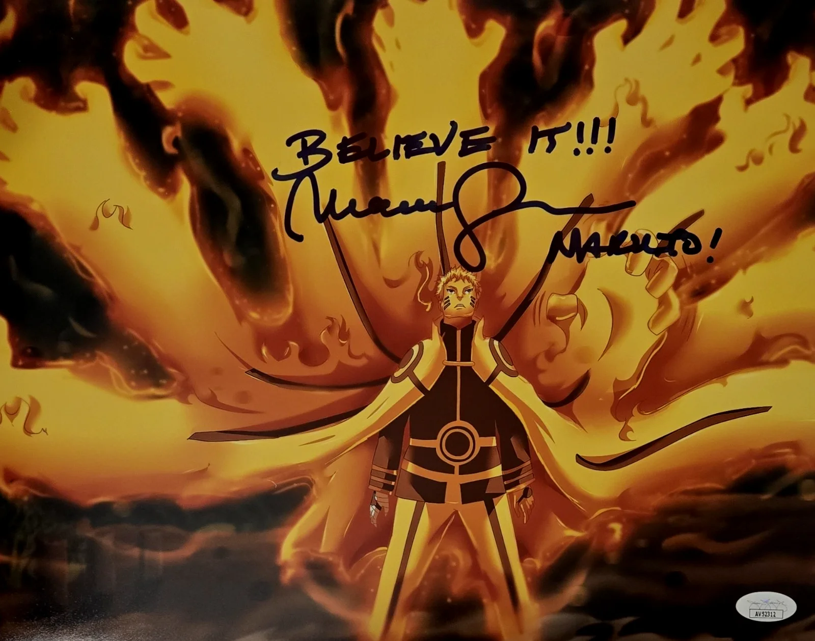 Maile Flanagan — Naruto Signed Photo Autograph Maile Flanagan Boruto Anime Manga 11x14 JSA COA 10