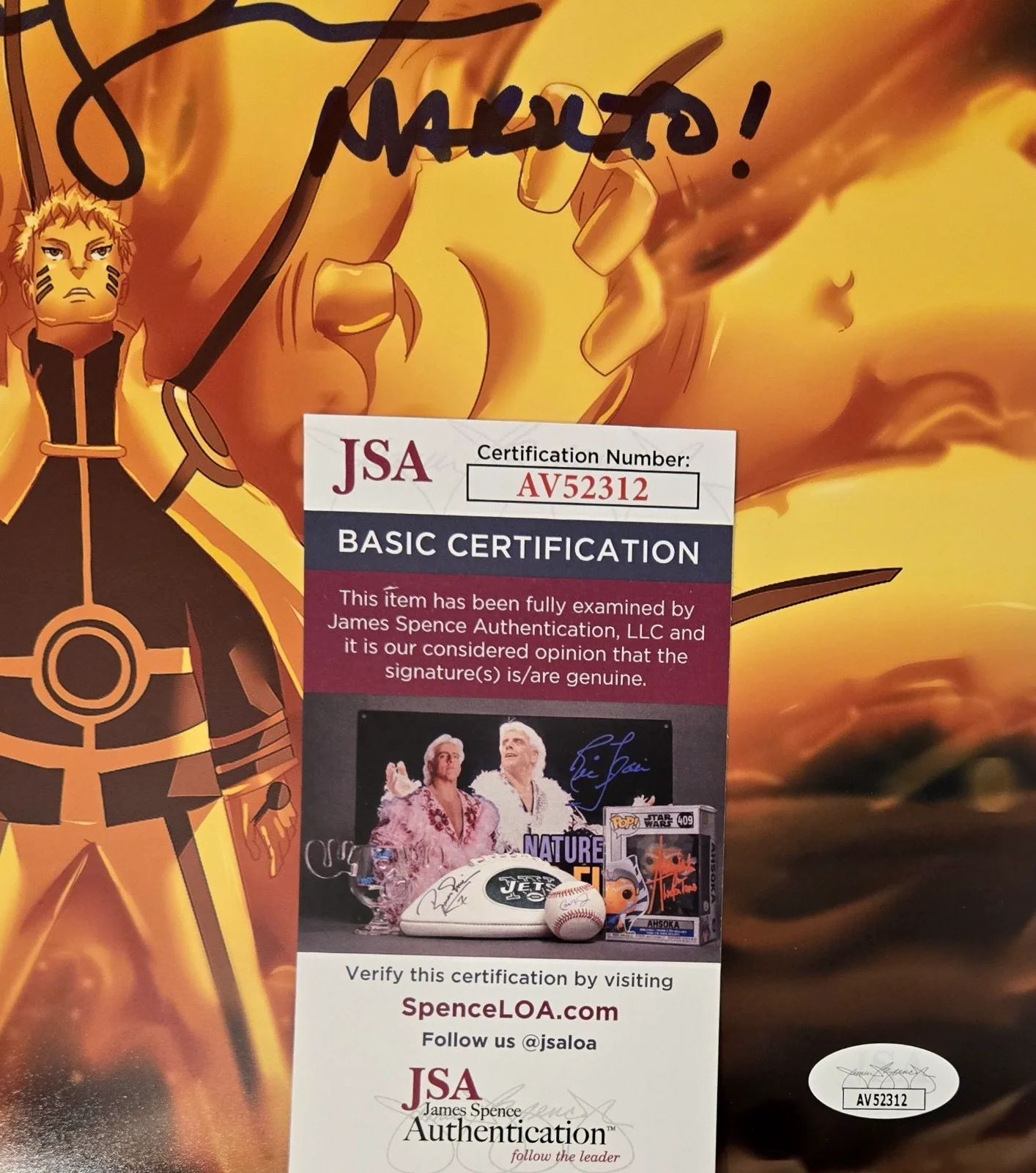 Maile Flanagan — Naruto Signed Photo Autograph Maile Flanagan Boruto Anime Manga 11x14 JSA COA 10, image 2