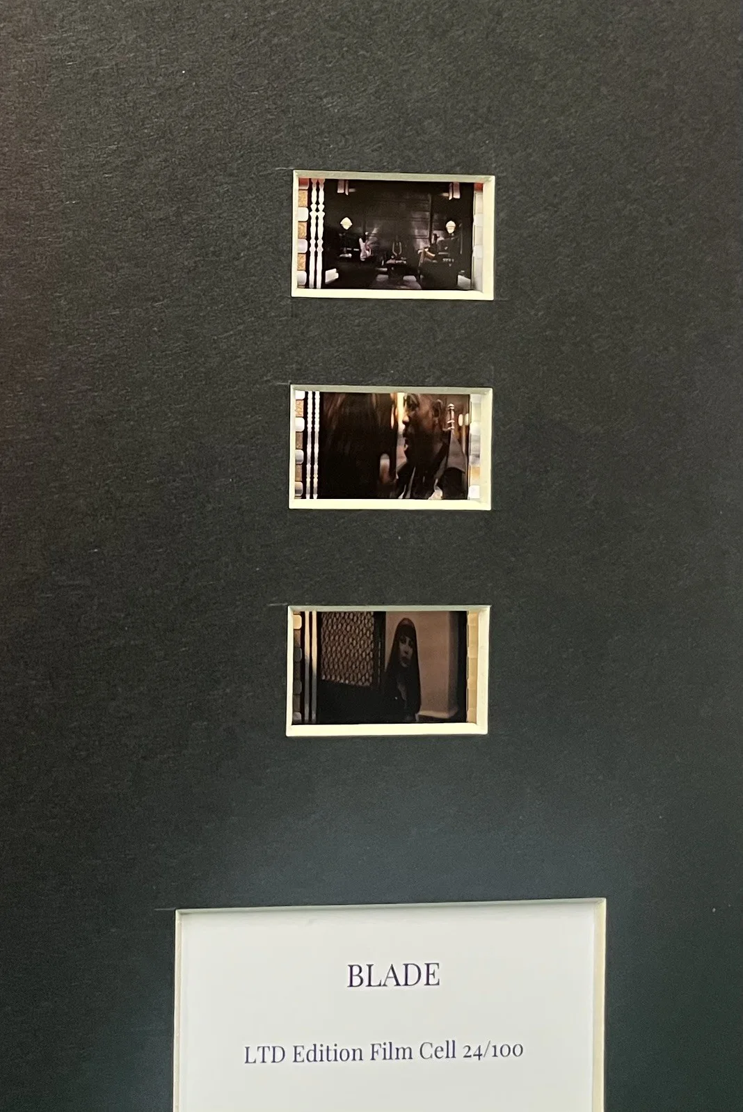 SILENCE OF THE LAMBS . . Anthony Hopkins. 35mm Film Cell MOUNTED DISPLAY, image 3