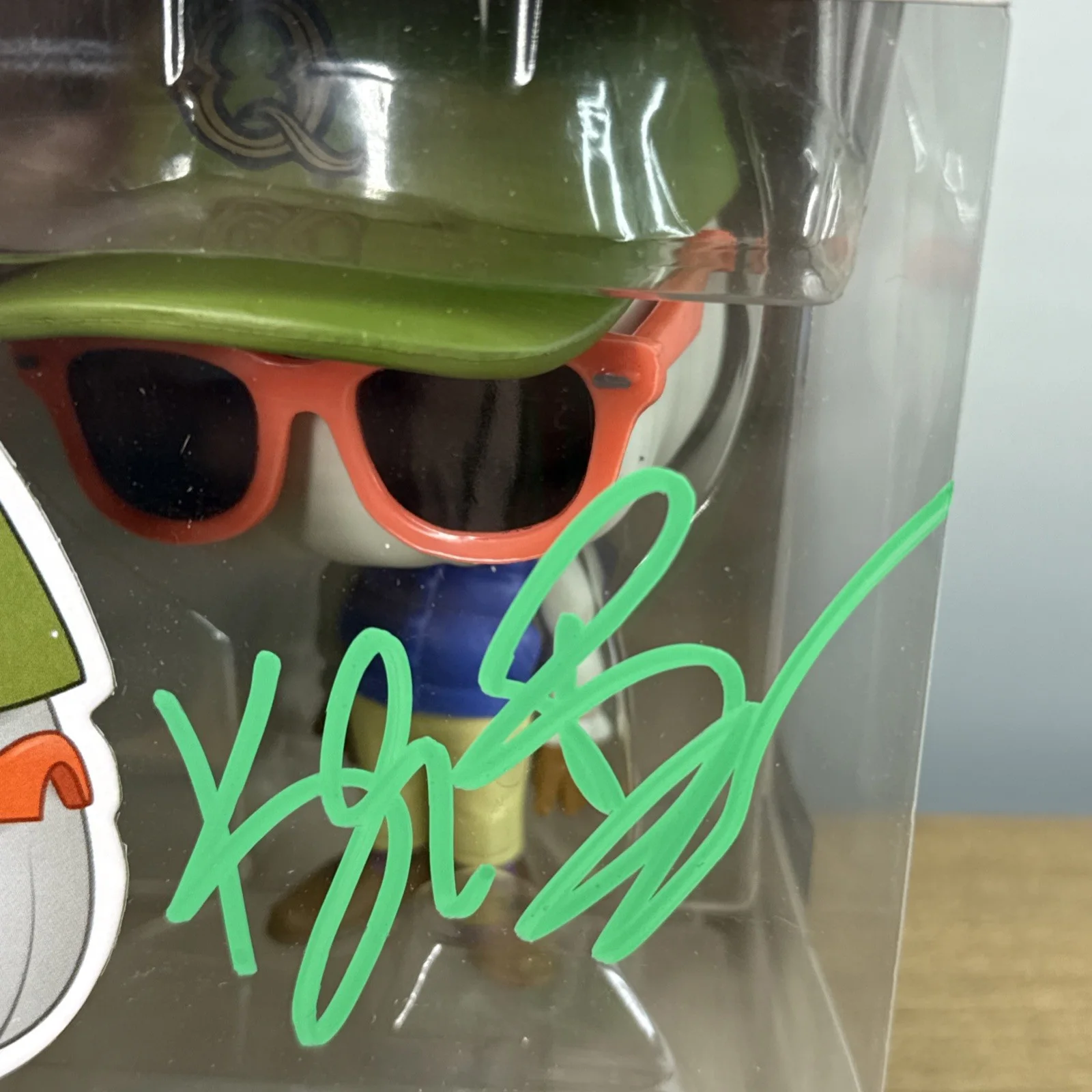Kyle Bornheimer — Kyle Bornheimer Signed Autographed Funko Pop #723 Wilden Lightfoot COA Hologram, image 2