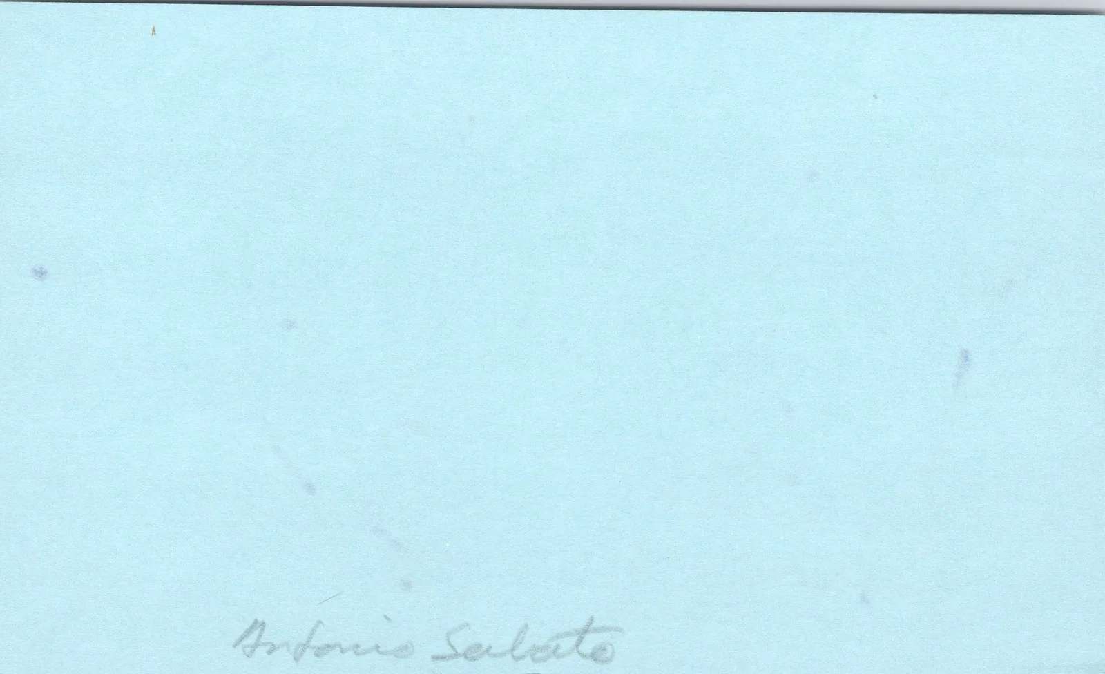 Antonio Sabato Jr — Antonio Sabato Jr Signed 3x5 Index Card Autographed Melrose Place, изображение 2