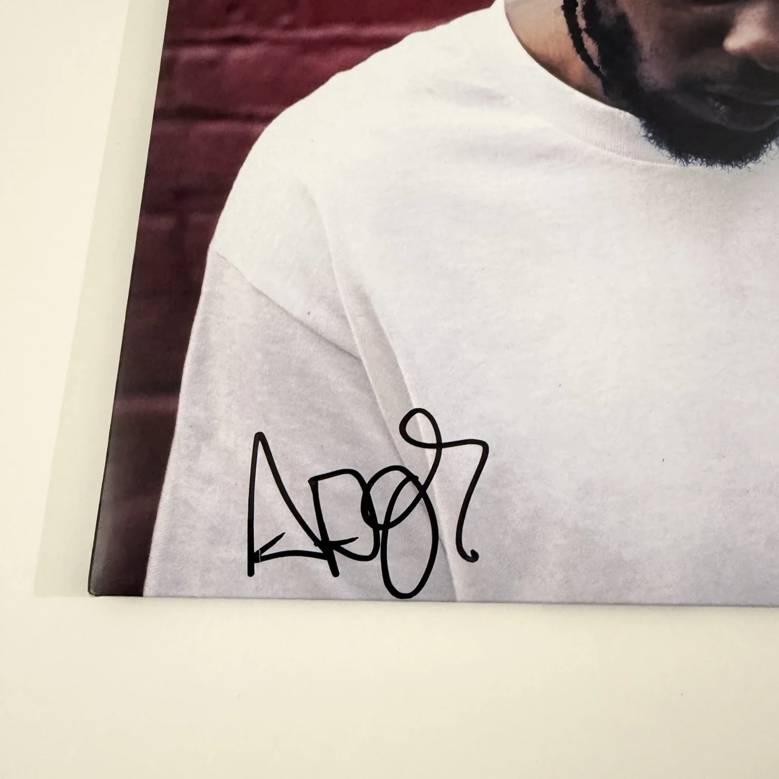 THE ALCHEMIST SIGNED DAMN VINYL RECORD KENRICK LAMAR JSA COA, изображение 3