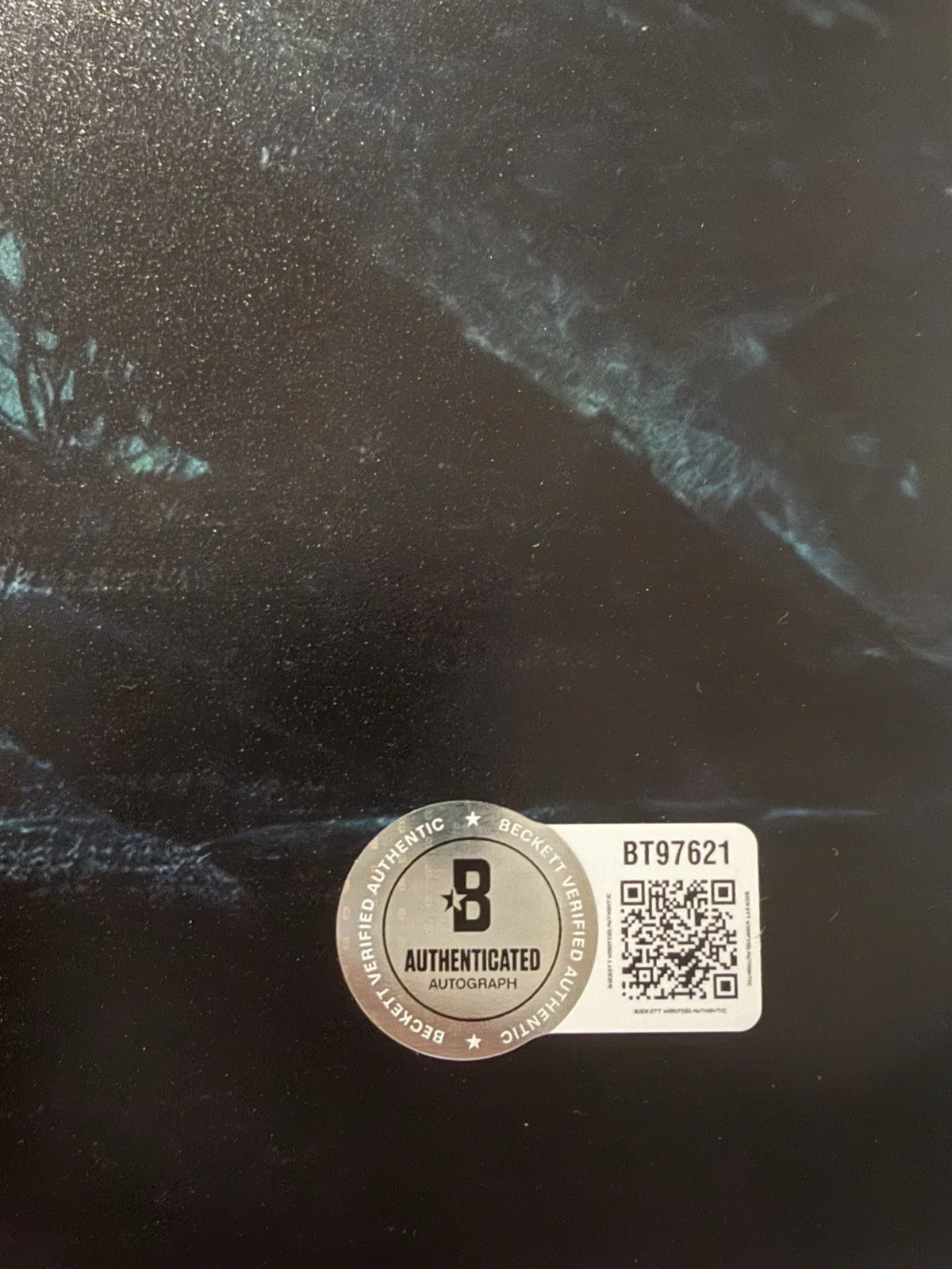 Dimitrius Koloamatangi — DIMITRIUS KOLOAMATANGI SIGNED 11x14 PREDATORS BADLANDS BECKETT (A) +EXACT PROOF, image 3