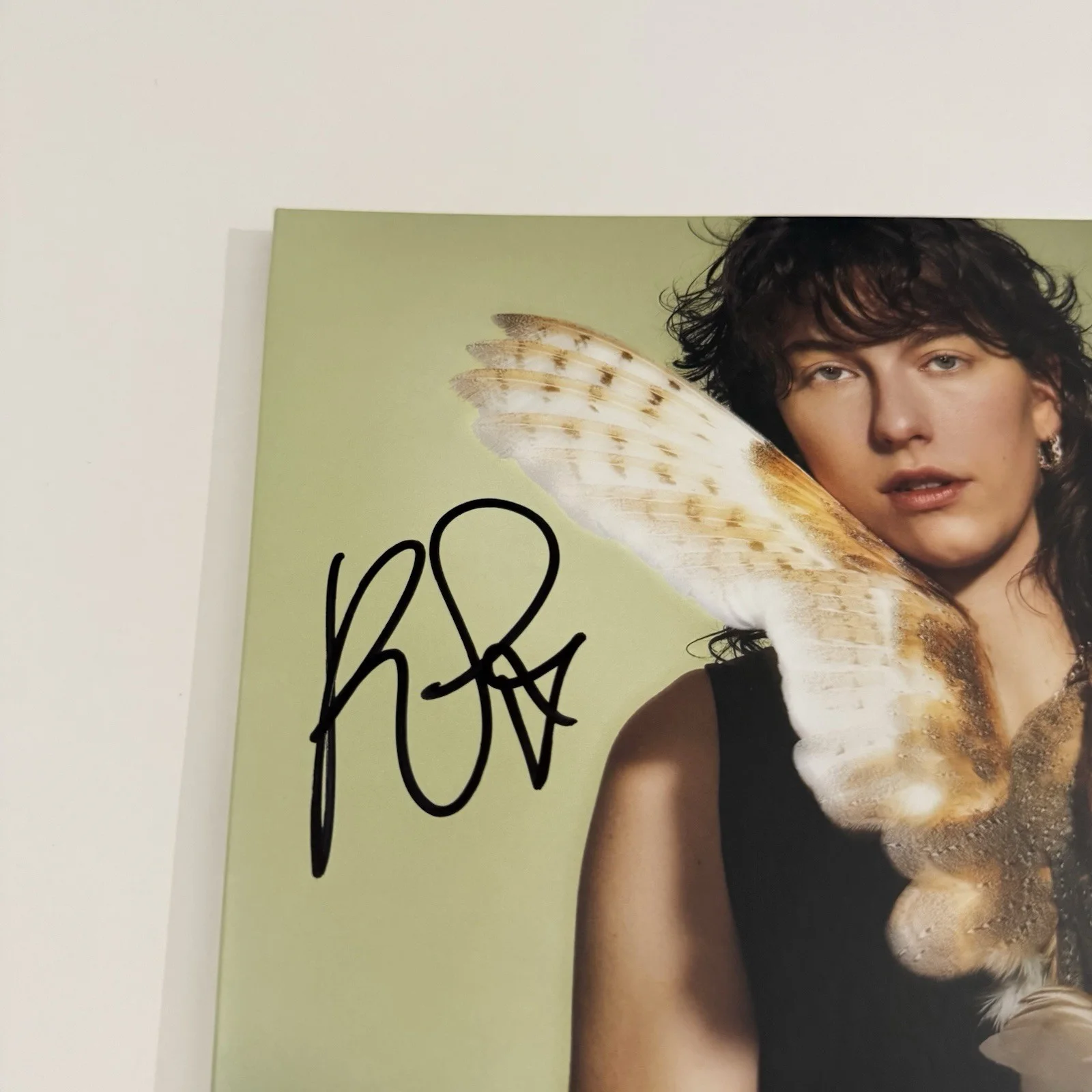 KING PRINCESS SIGNED HOLD ON BABY VINYL RECORD AUTOGRAPHED JSA COA, image 2