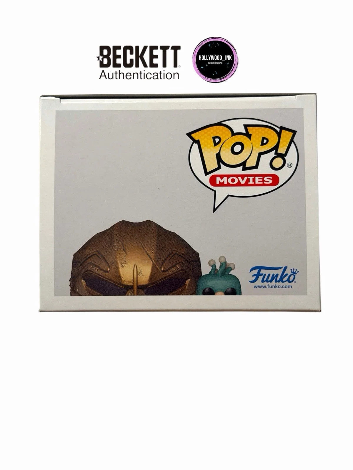 Dimitrius Koloamatangi — DIMITRIUS KOLOAMATANGI SIGNED DEK FUNKO PREDATOR BADLANDS BECKETT + PROOF (B), изображение 5