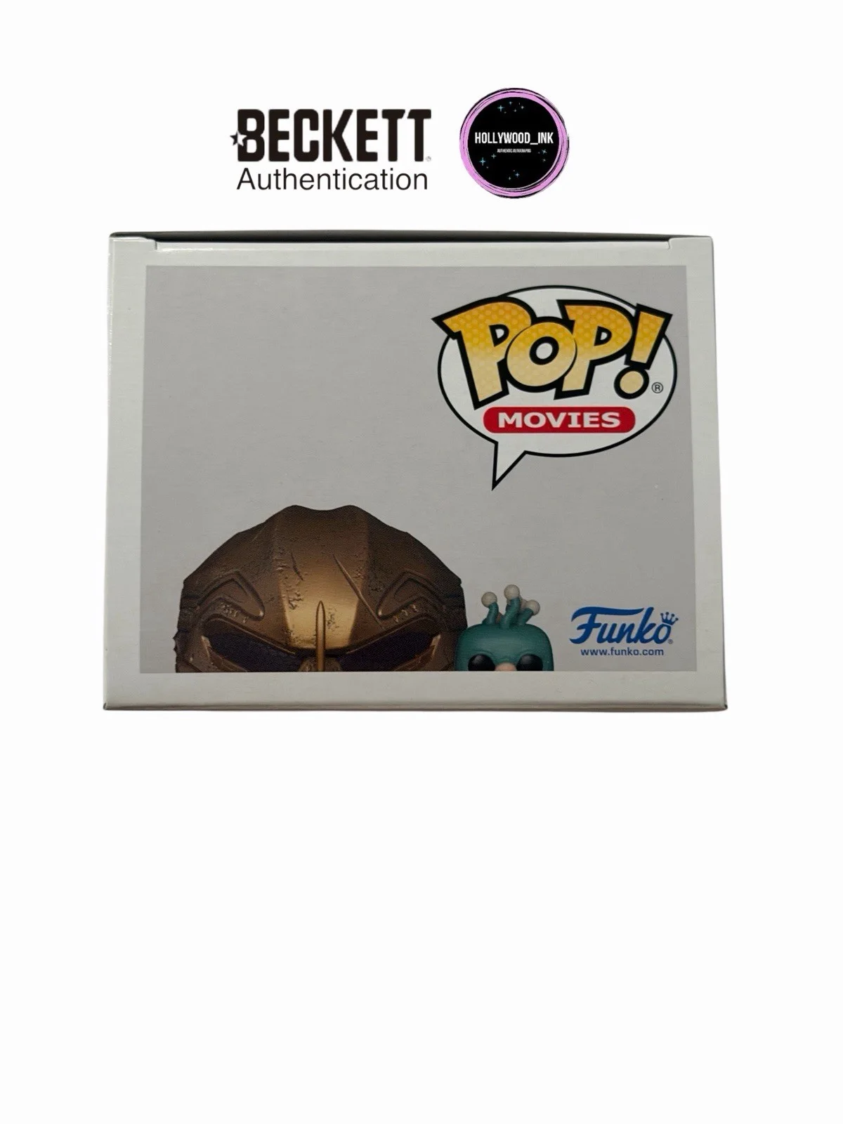 Dimitrius Koloamatangi — DIMITRIUS KOLOAMATANGI SIGNED DEK FUNKO PREDATOR BADLANDS BECKETT + PROOF (A), изображение 5