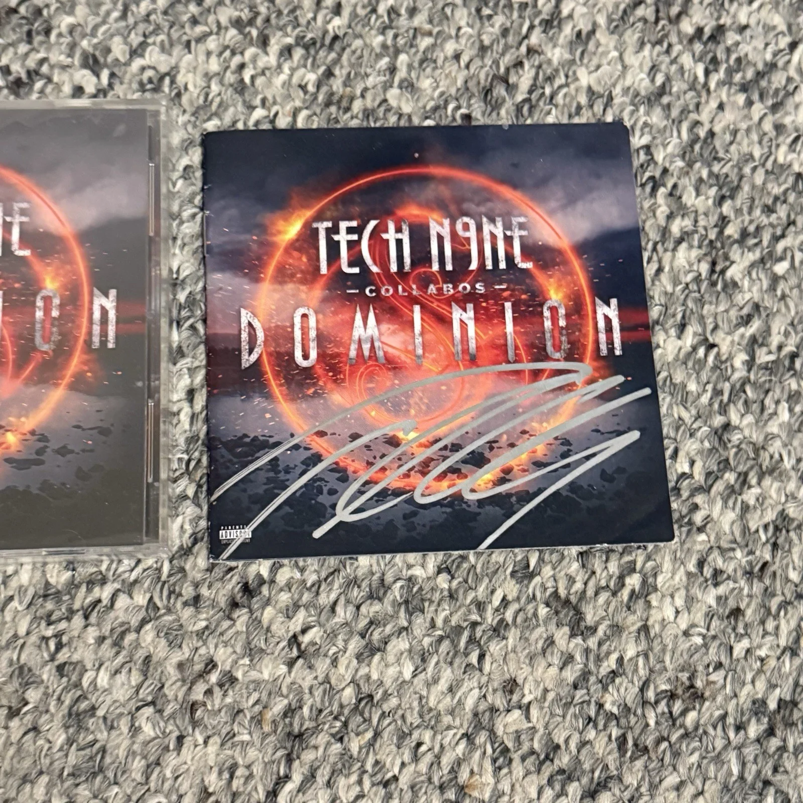 TECH N9NE SIGNED DOMINION CD STRANGE MUSIC RAPPER, image 2