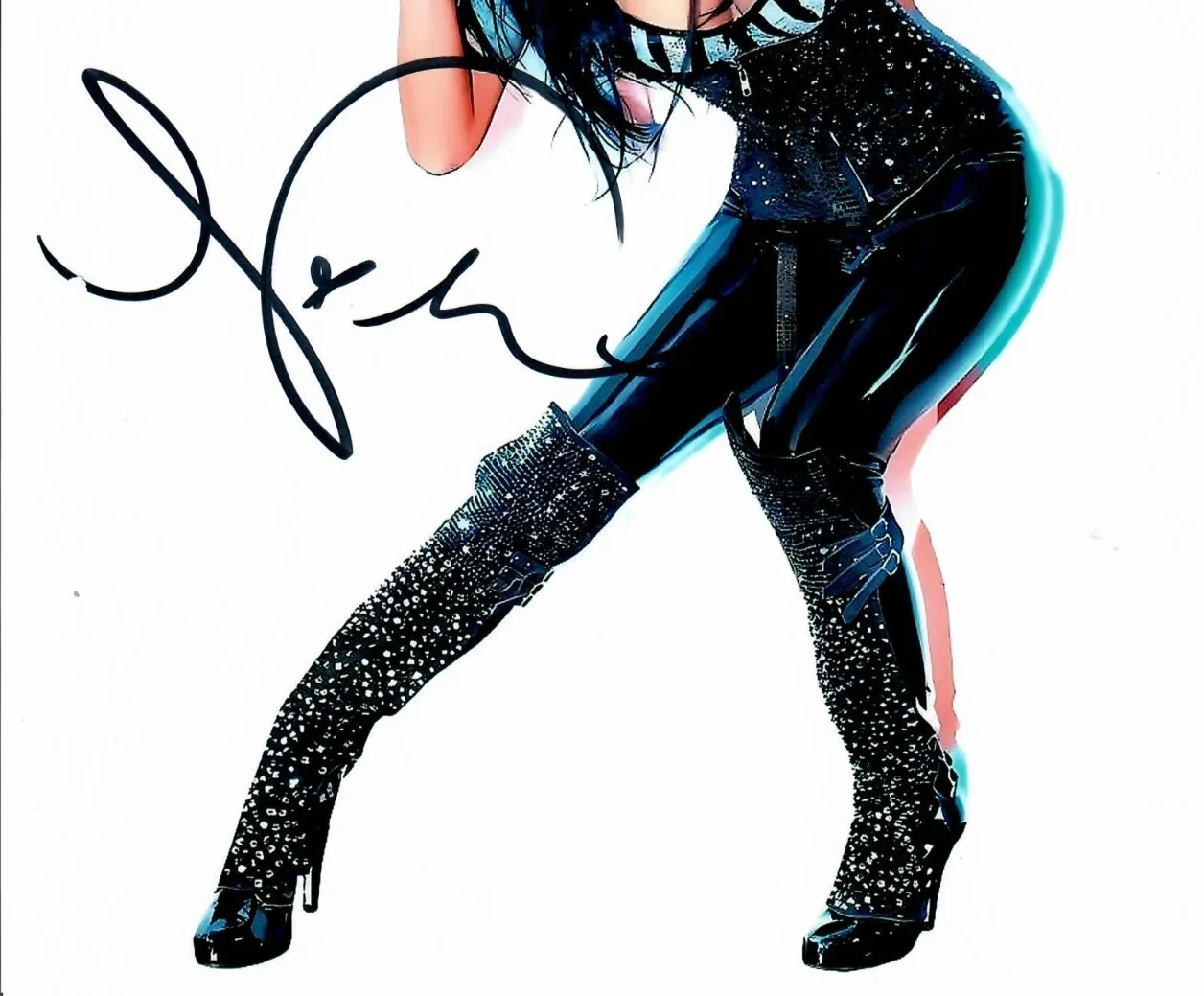 Nicole Scherzinger Pussycat Dolls Singer Actress Signed 8 x 10 Photo TTM COA, изображение 2