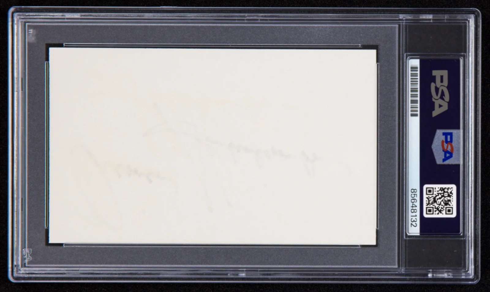 Armin Shimerman — Armin Shimerman Signed Index Card (PSA) Star Trek Deep Space Nine Quark Auto, image 2
