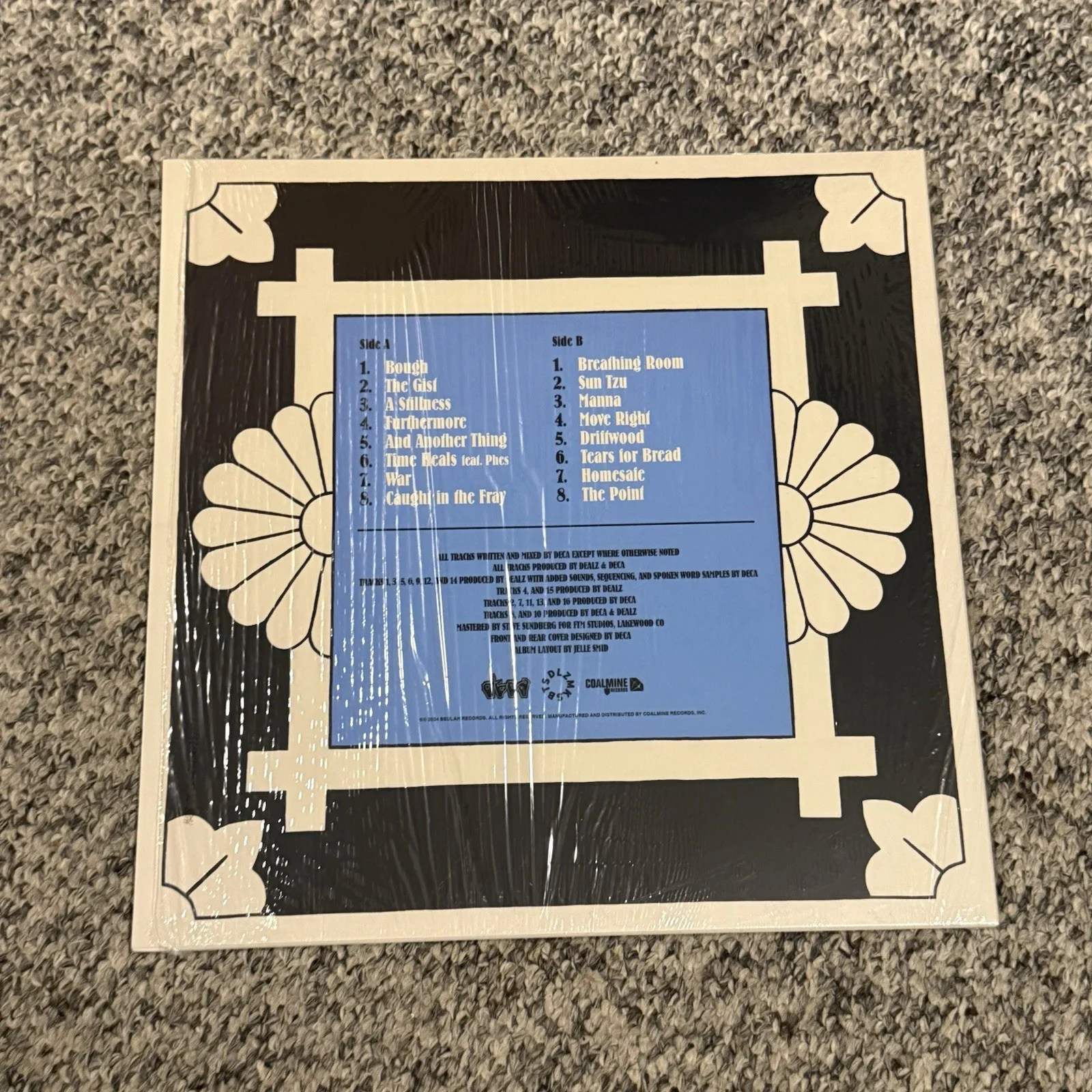DECA SIGNED BOUGH VINYL RECORD LP RAPPER, image 2