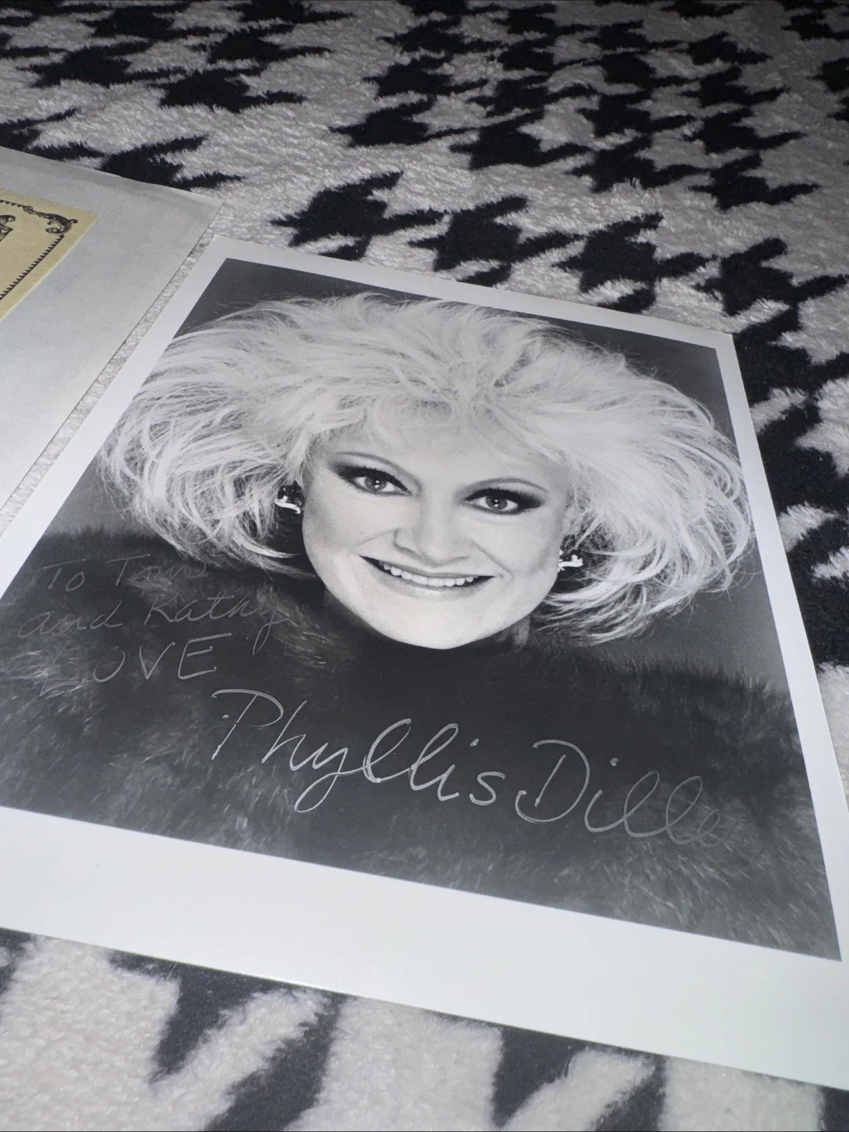 Phyllis Diller — Signed Phyllis Diller Pamphlet & 8x10 Photo, image 4