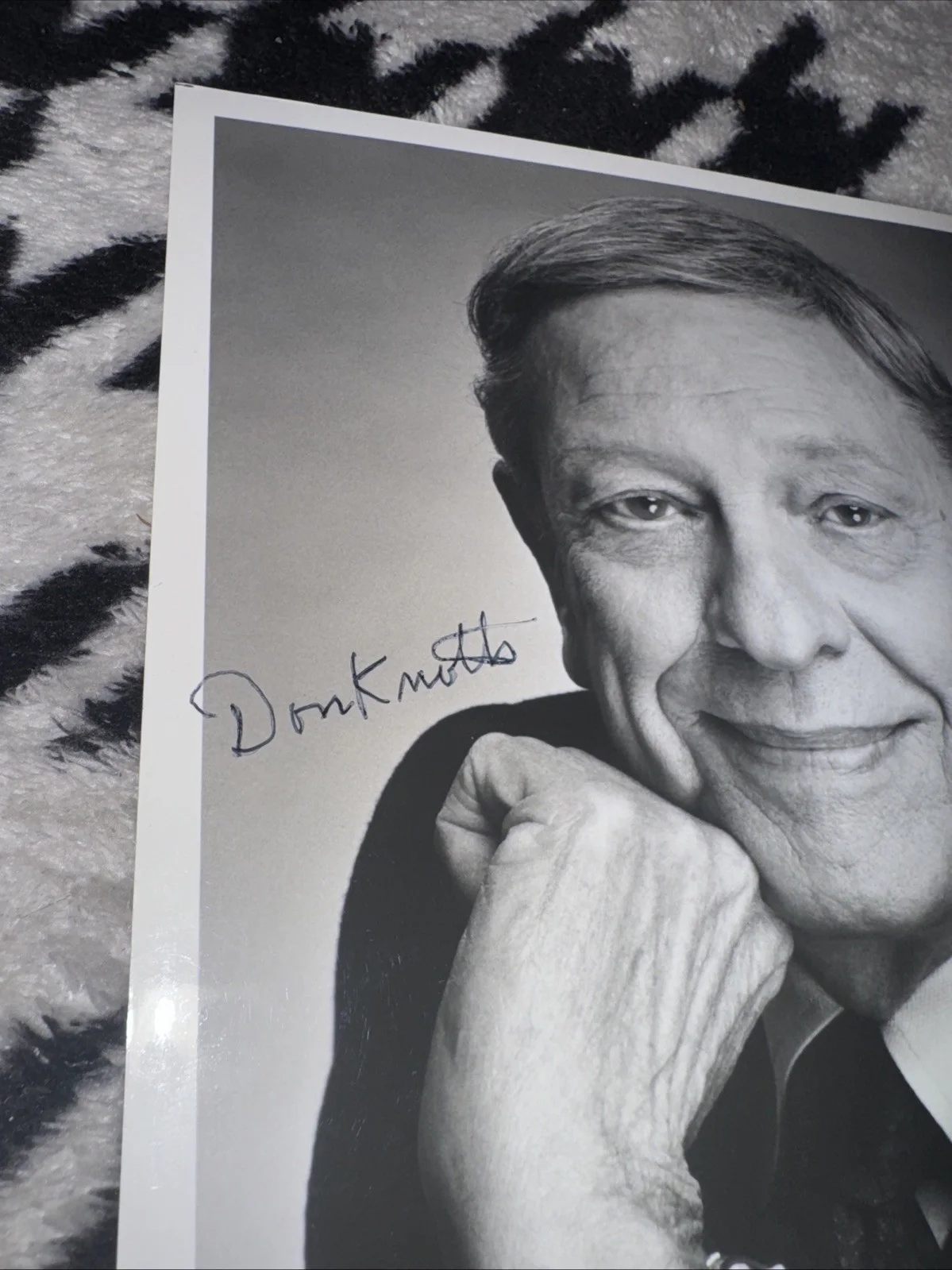 Don Knotts — Signed Don Knotts 8x10 Headshot Photo, image 2