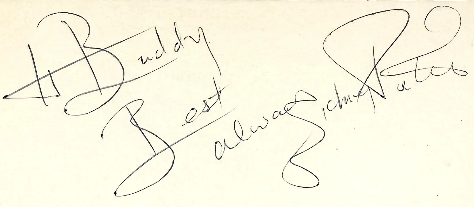 Sidney Poitier — SIDNEY POITIER Signed Autographed 4x6 INDEX CARD The Defiant Ones Porgy and Bess, изображение 2