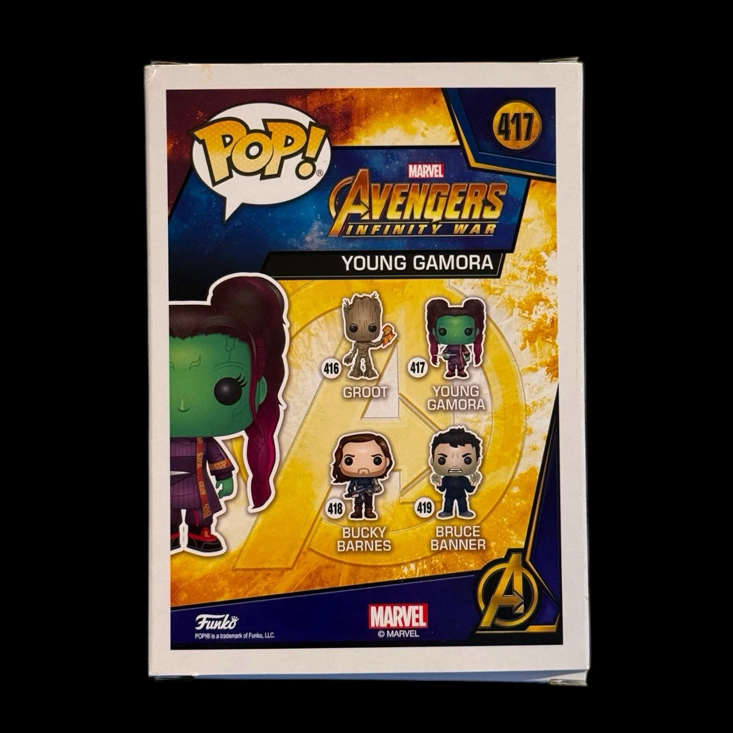 Ariana Greenblatt Signed Young Gamora Funko Pop #417 BAS Beckett COA Autograph, изображение 3