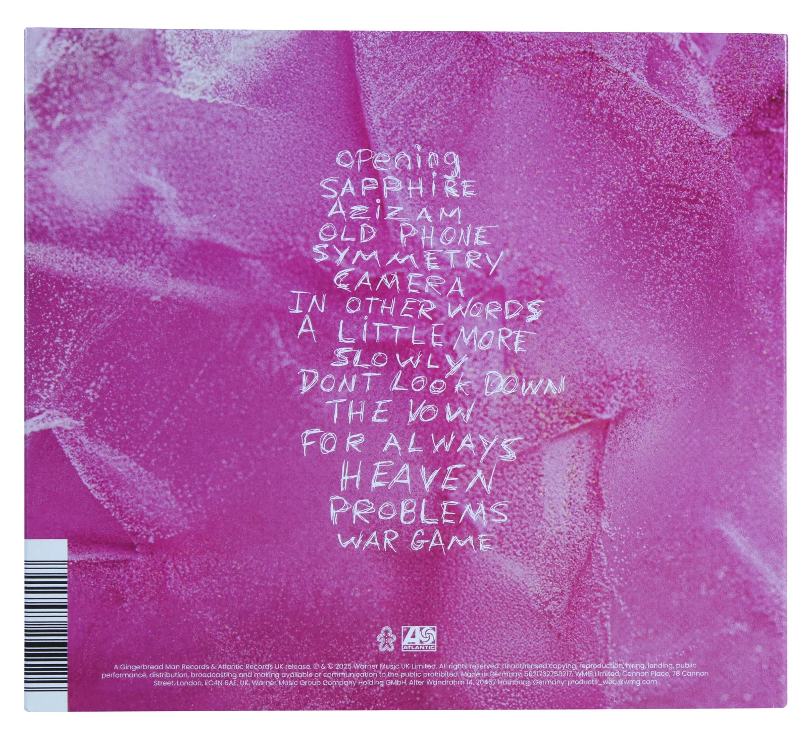 Ed Sheeran — Ed Sheeran Authentic Signed Play Cd Insert W/ Disk Autographed BAS, image 5