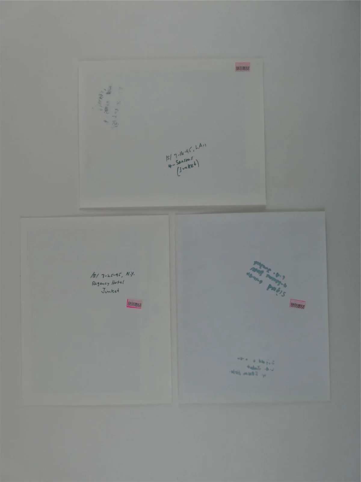 Brett Leonard — Chuck Russell Brett Leonard Douglas Keeve Signed 8x10 Photo Lot of 3 Directors, изображение 2