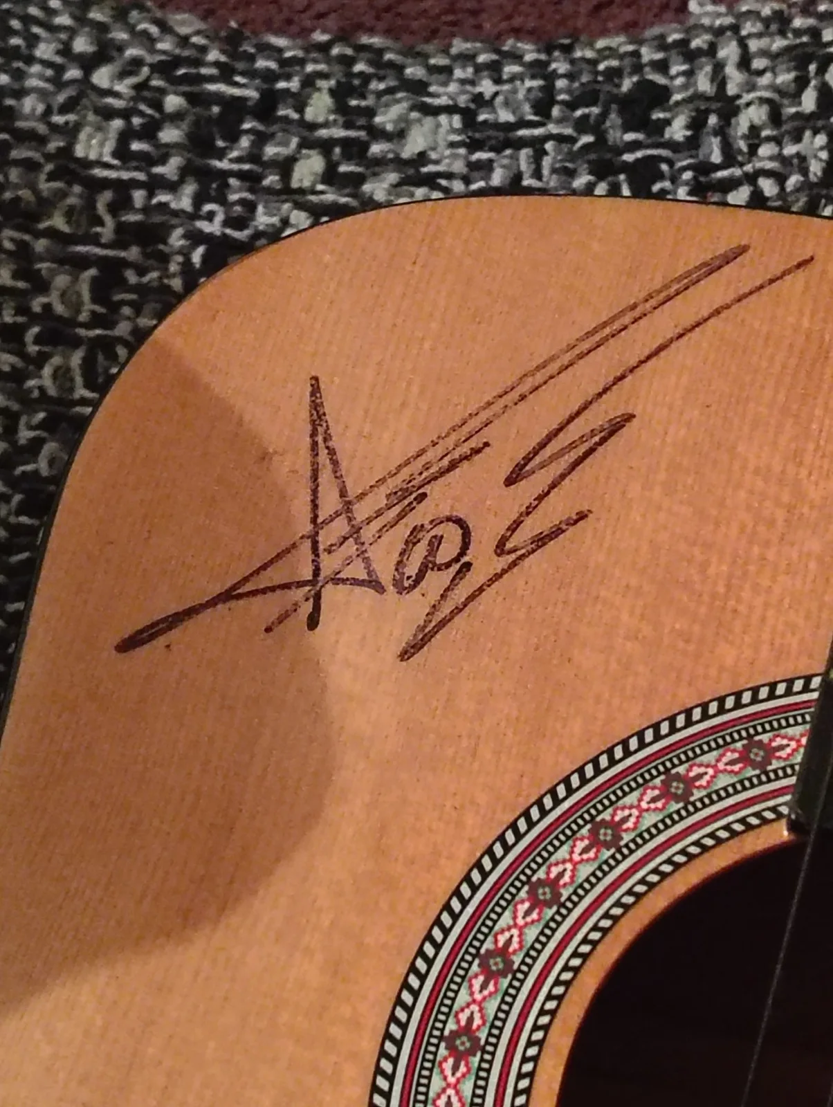 Autographed Gretchen Wilson Signed Acoustic Guitar, image 5