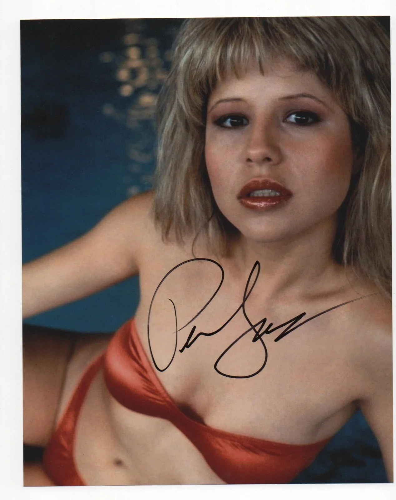 Pia Zadora — Pia Zadora signed autograph 8x10 Photo No COA Pass BAS PSA JSA Hot Sexy Model