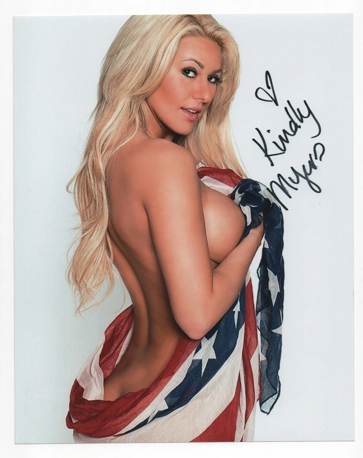 Kindly Myers — Kindly Myers signed autograph 8x10 Photo No COA Pass BAS PSA JSA Hot Sexy Model