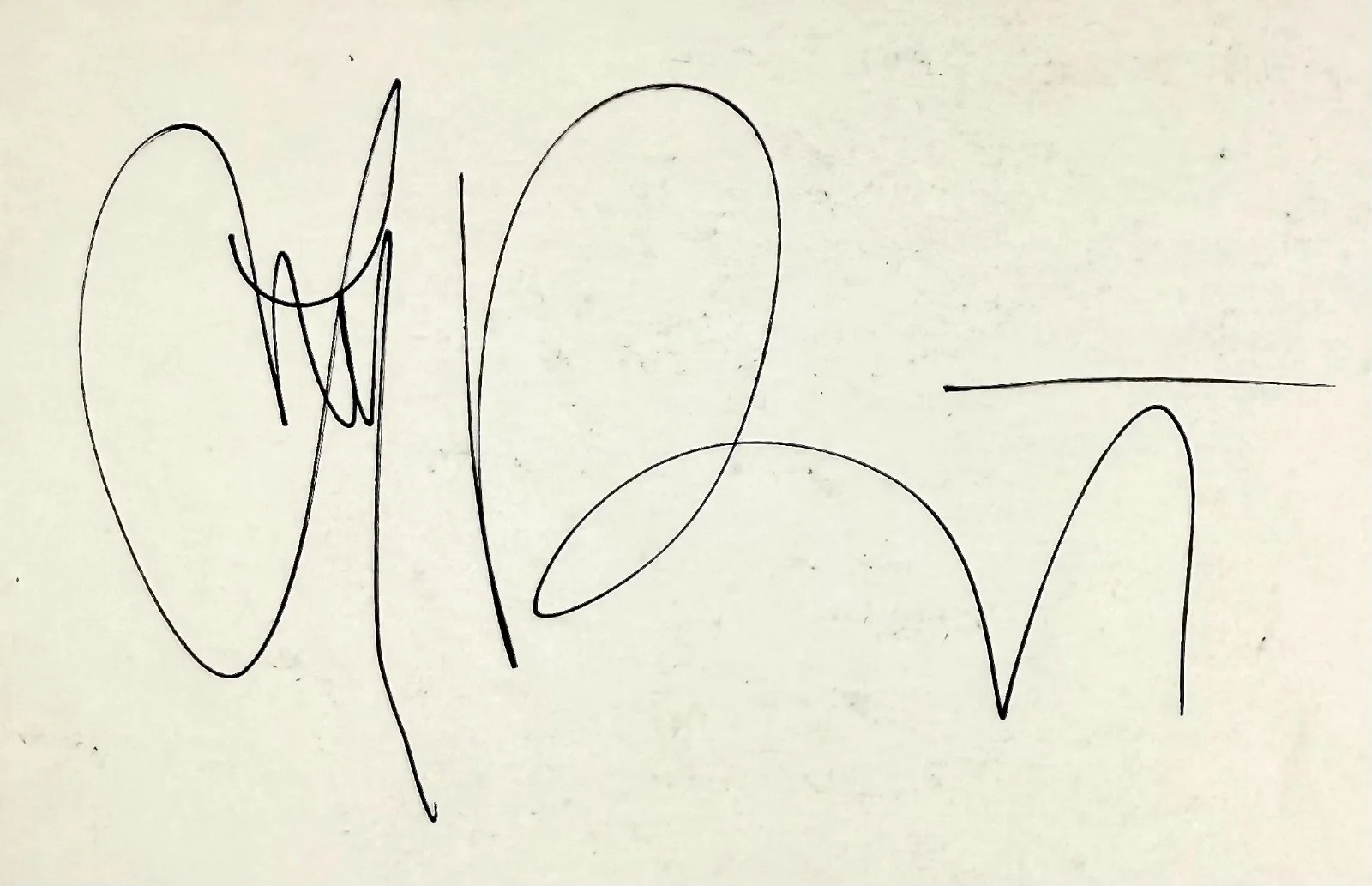 Larry Poindexter — LARRY POINDEXTER Signed Autographed 4x6 INDEX CARD Sorceress Invaders from Mars, изображение 2