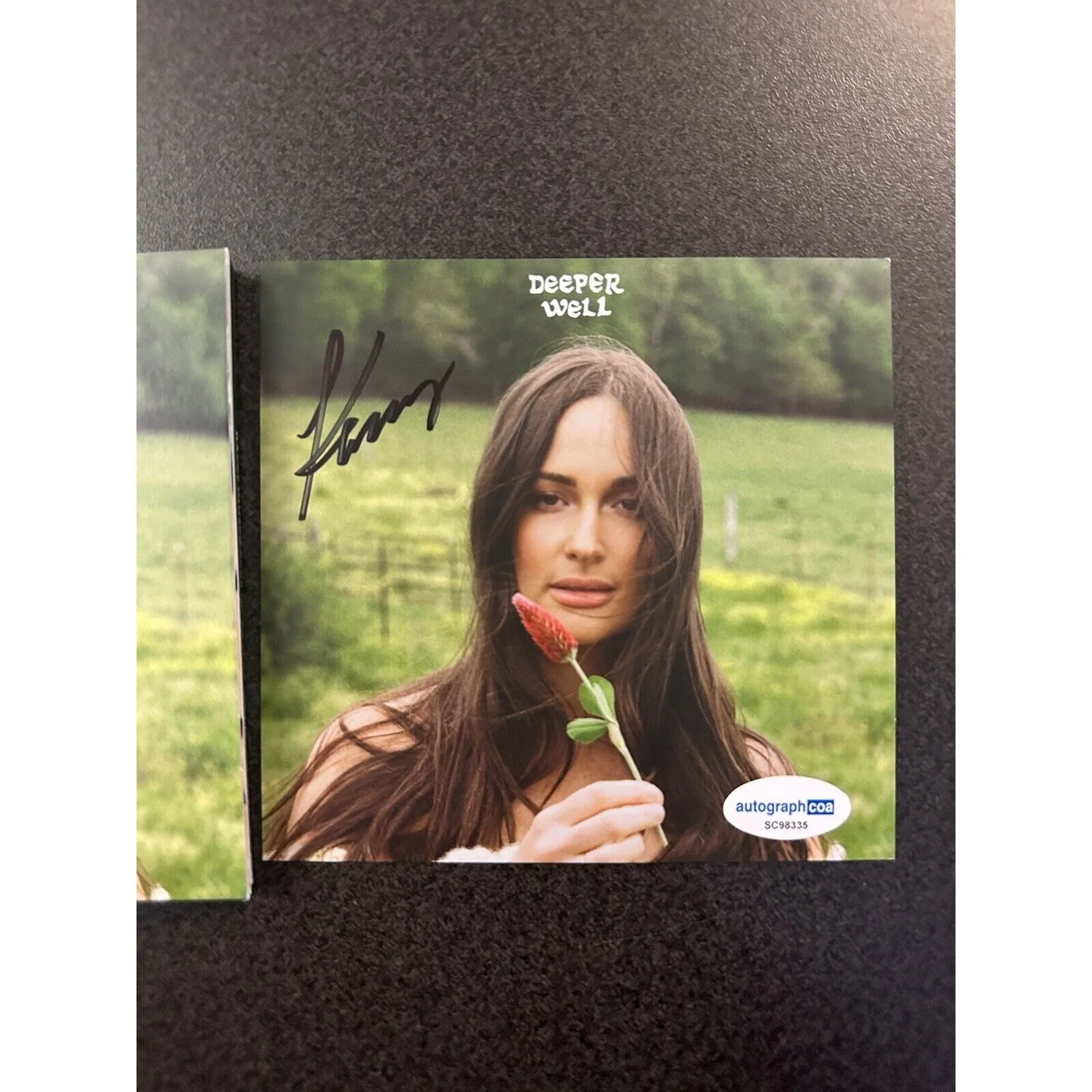 Kacey Musgraves Deeper Well SIGNED CD AUTOGRAPHED COA ACOA #SC98335, image 2