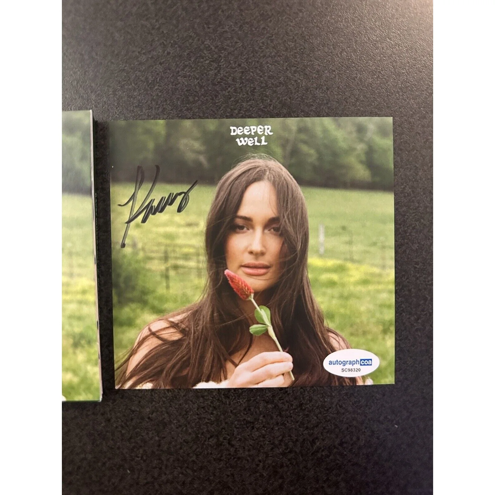 AUTOGRAPHED Kacey Musgraves SIGNED Deeper Well CD COA ACOA #SC98320, image 2