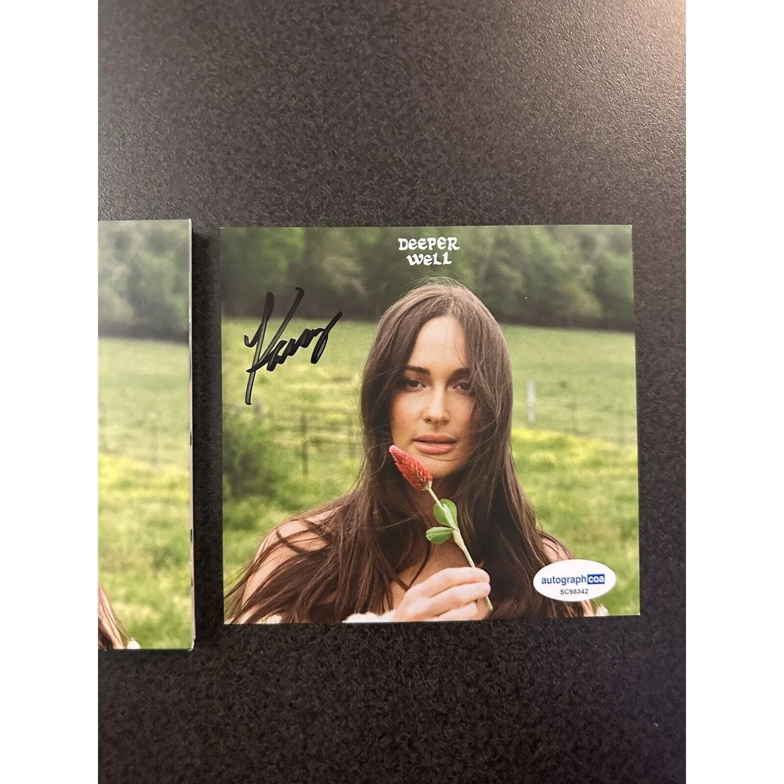 AUTOGRAPHED Kacey Musgraves SIGNED Deeper Well CD COA ACOA #SC98342, image 2
