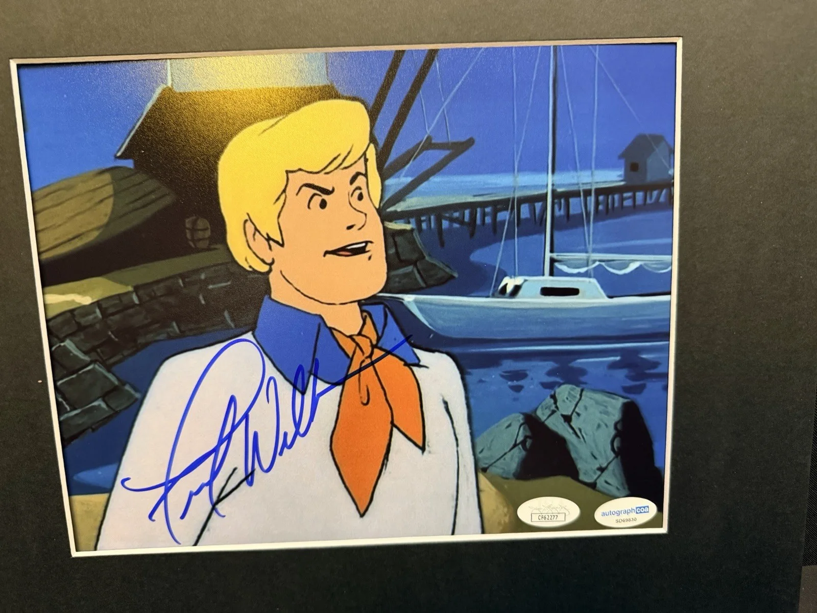 Frank Welker — Frank Welker Signed Scooby Doo ￼8x10 Photo - Authentic Autograph JSA, image 2