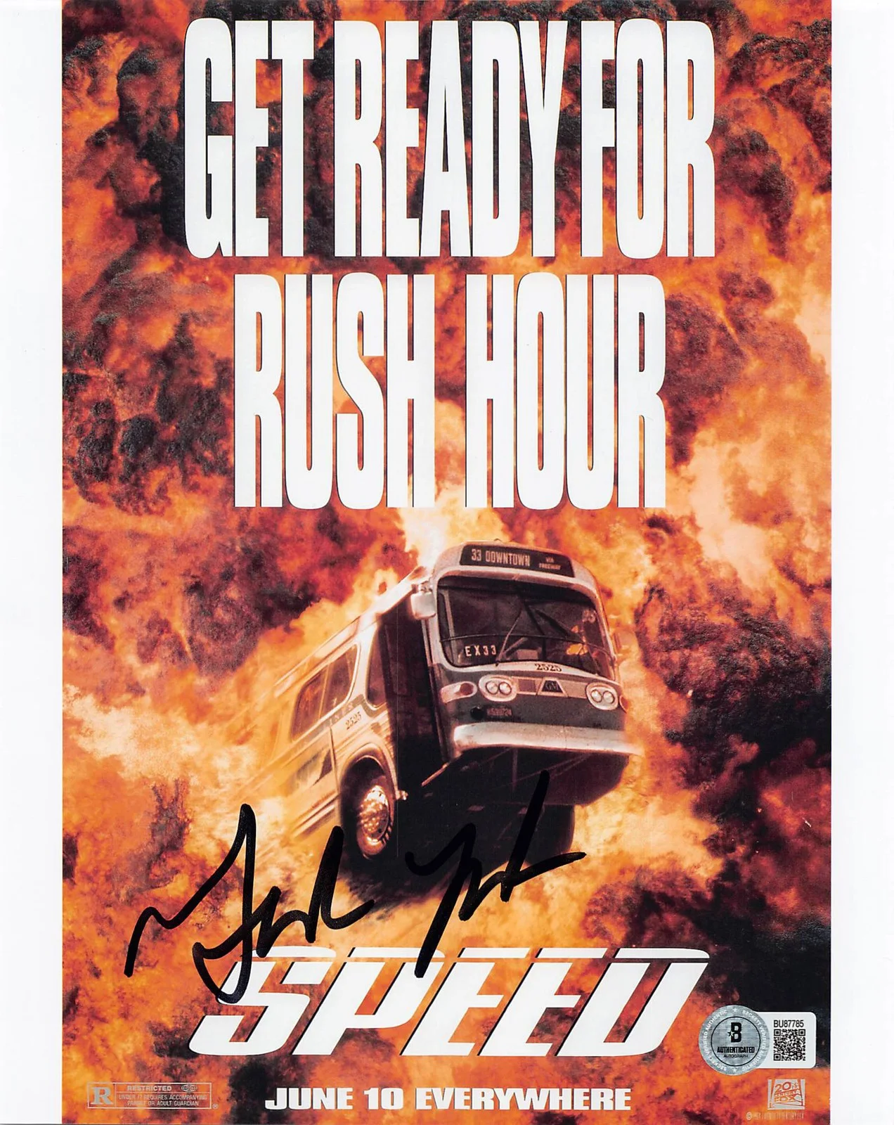 Graham Yost — Graham Yost Speed Authentic Signed 8x10 Vertical Photo Autographed BAS #BU87785